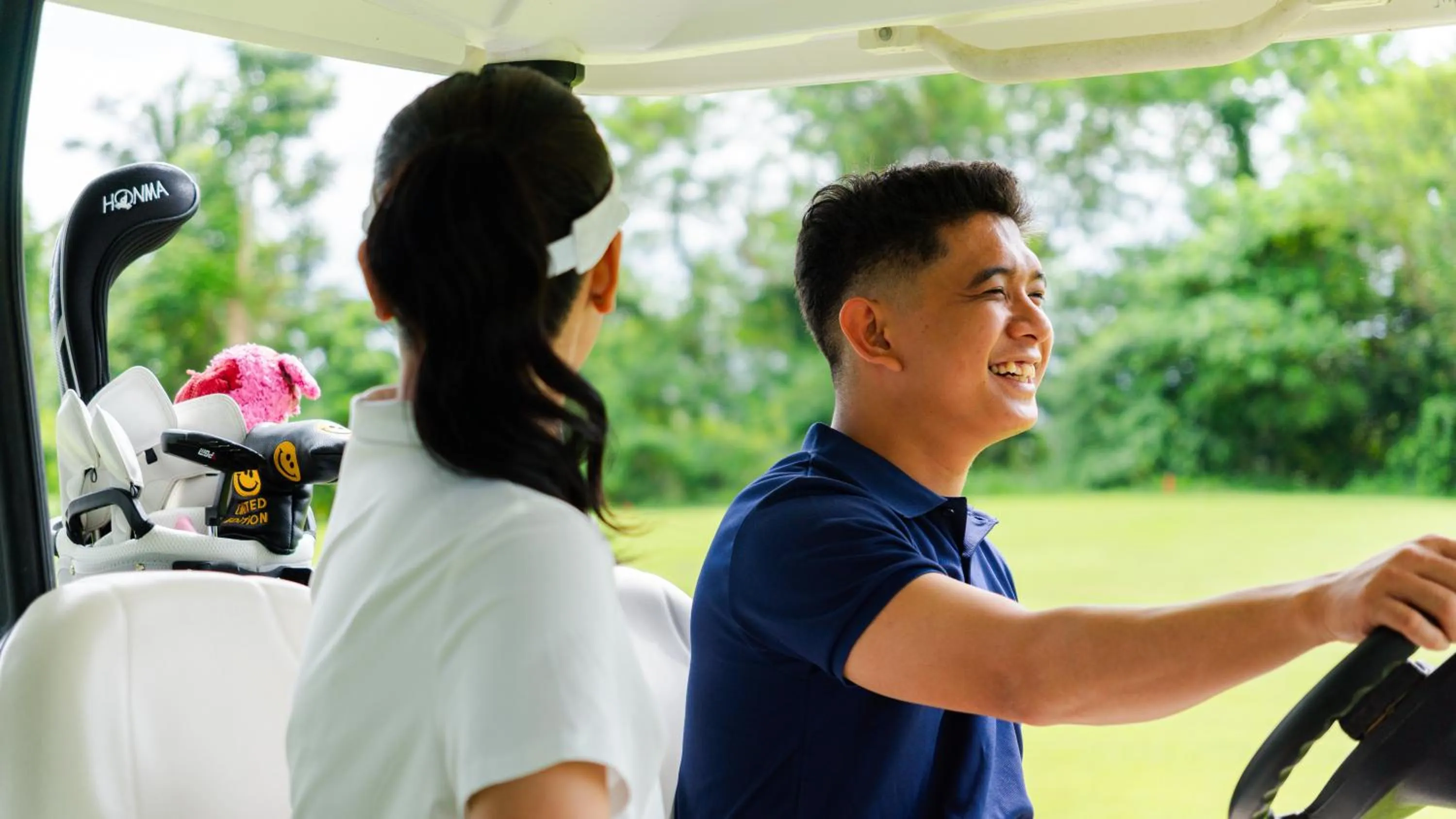 Golfcourse in Microtel by Wyndham South Forbes near Nuvali