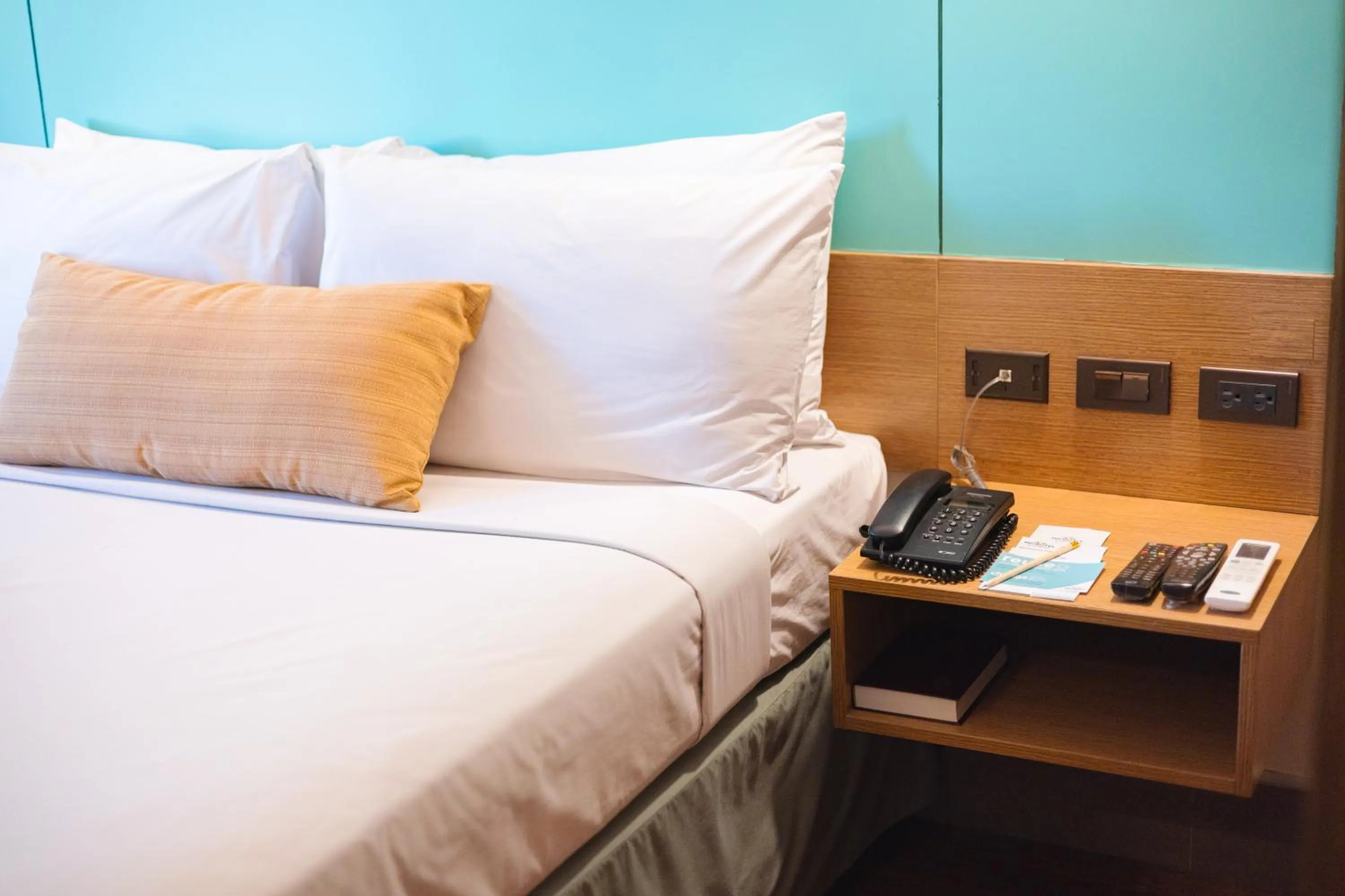 Bedroom, Bed in Microtel by Wyndham South Forbes near Nuvali