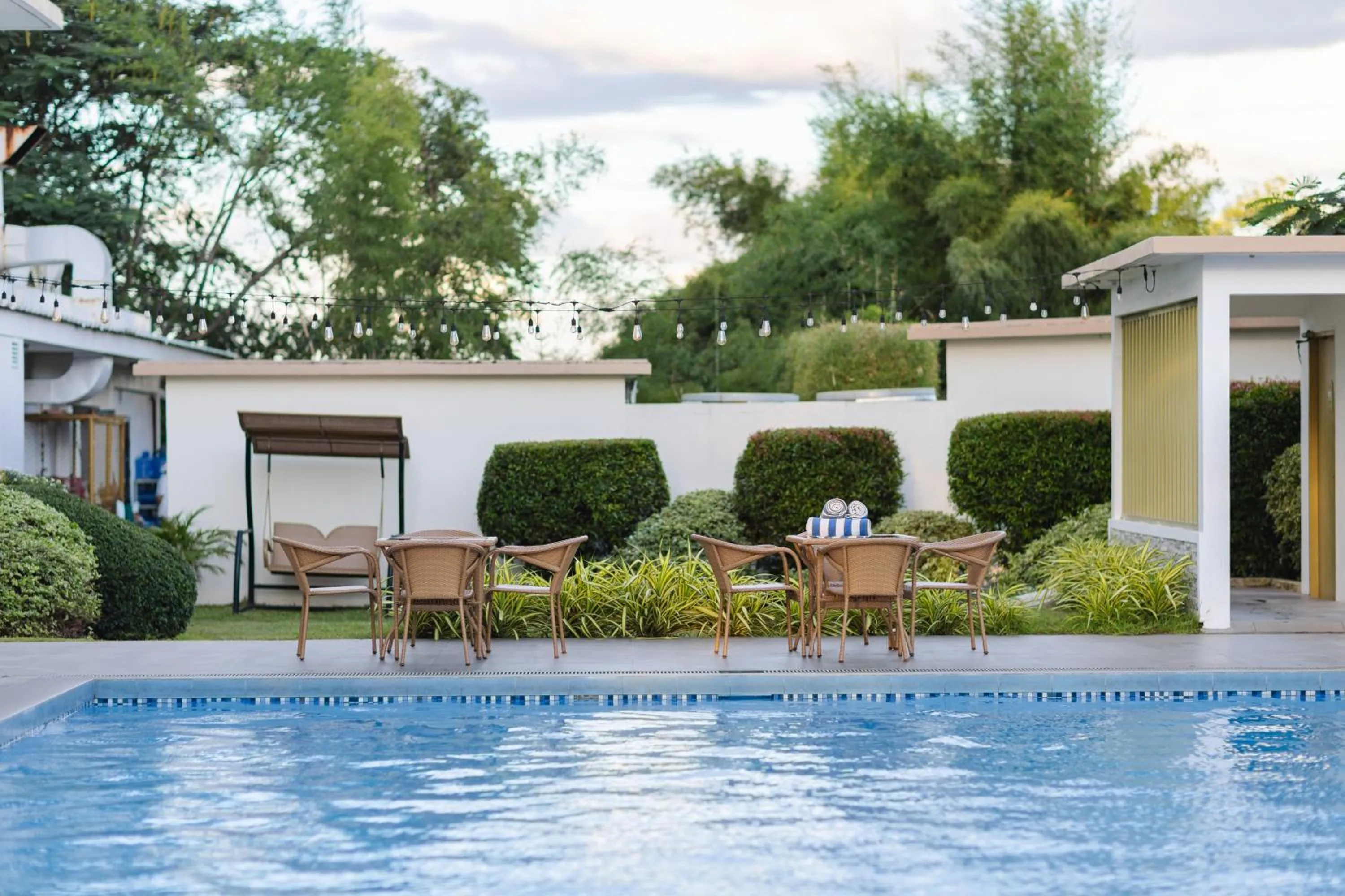 Garden view in Microtel by Wyndham South Forbes near Nuvali