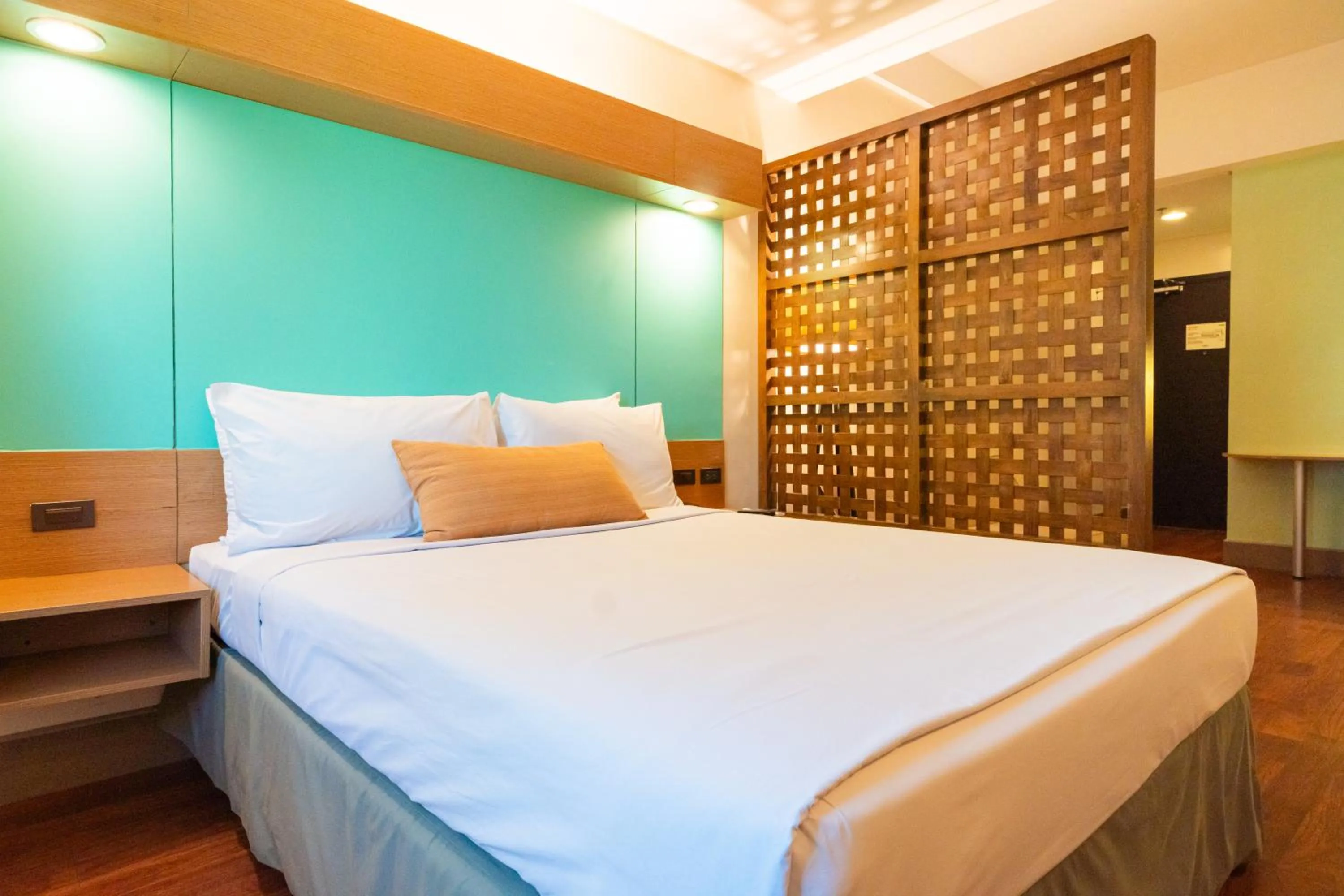 Bedroom, Bed in Microtel by Wyndham South Forbes near Nuvali