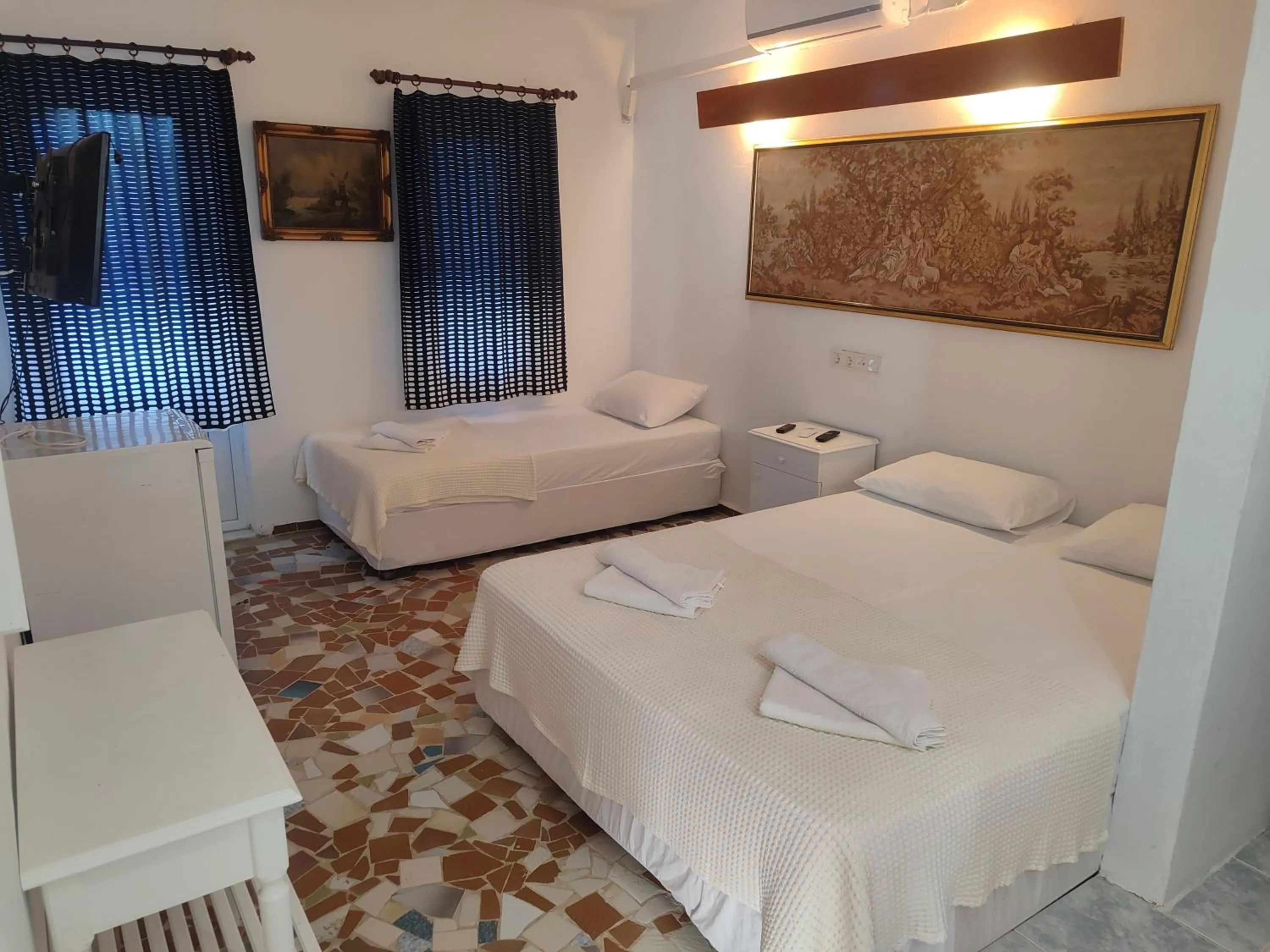 Bed in Hotel Tropicana