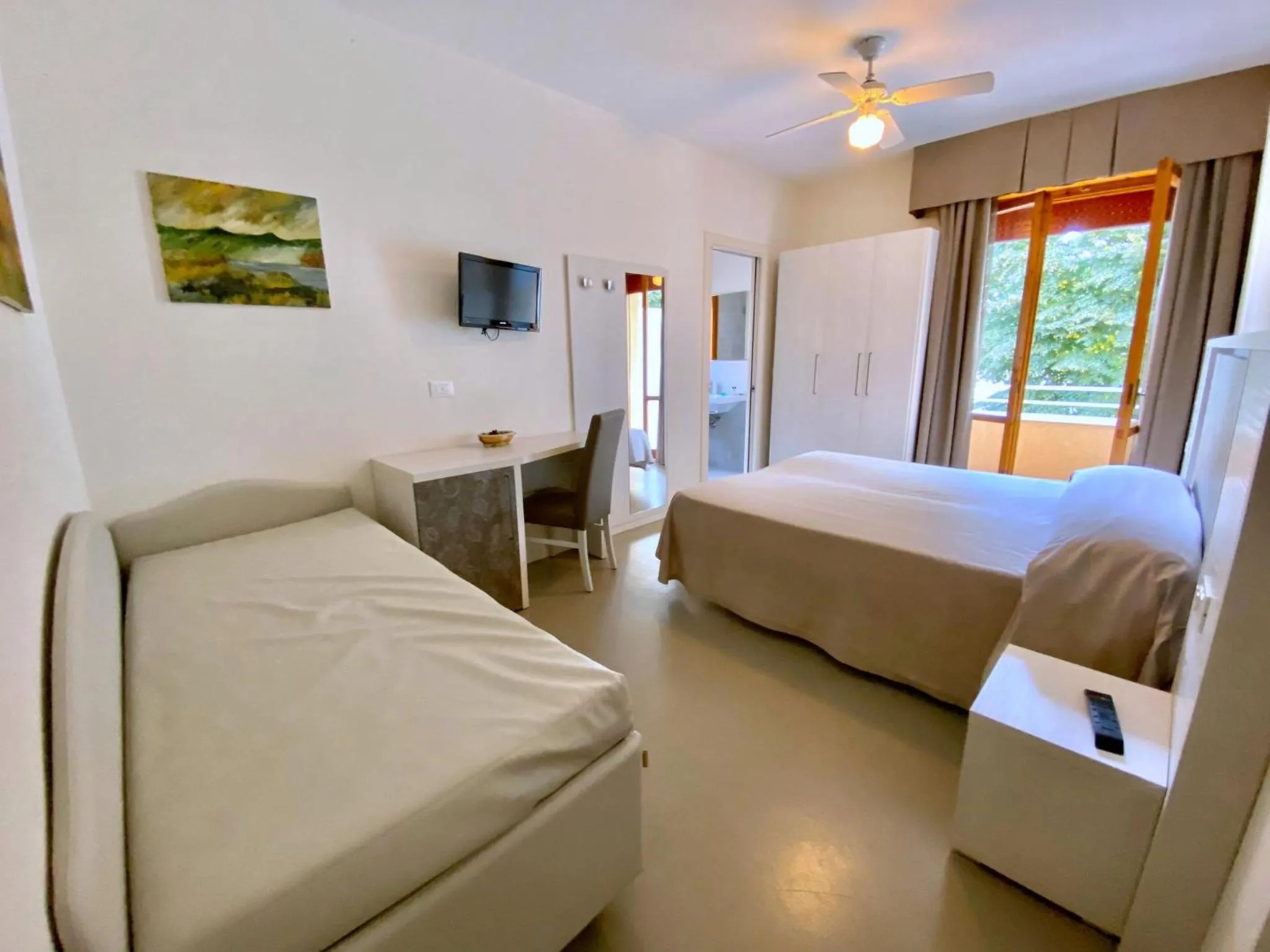 Photo of the whole room, Bed in Hotel Maioli B&B