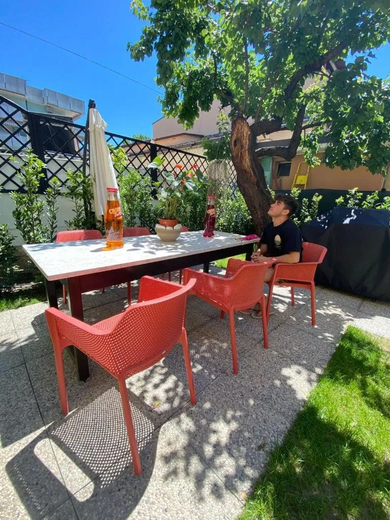 Garden view in Hotel Maioli B&B