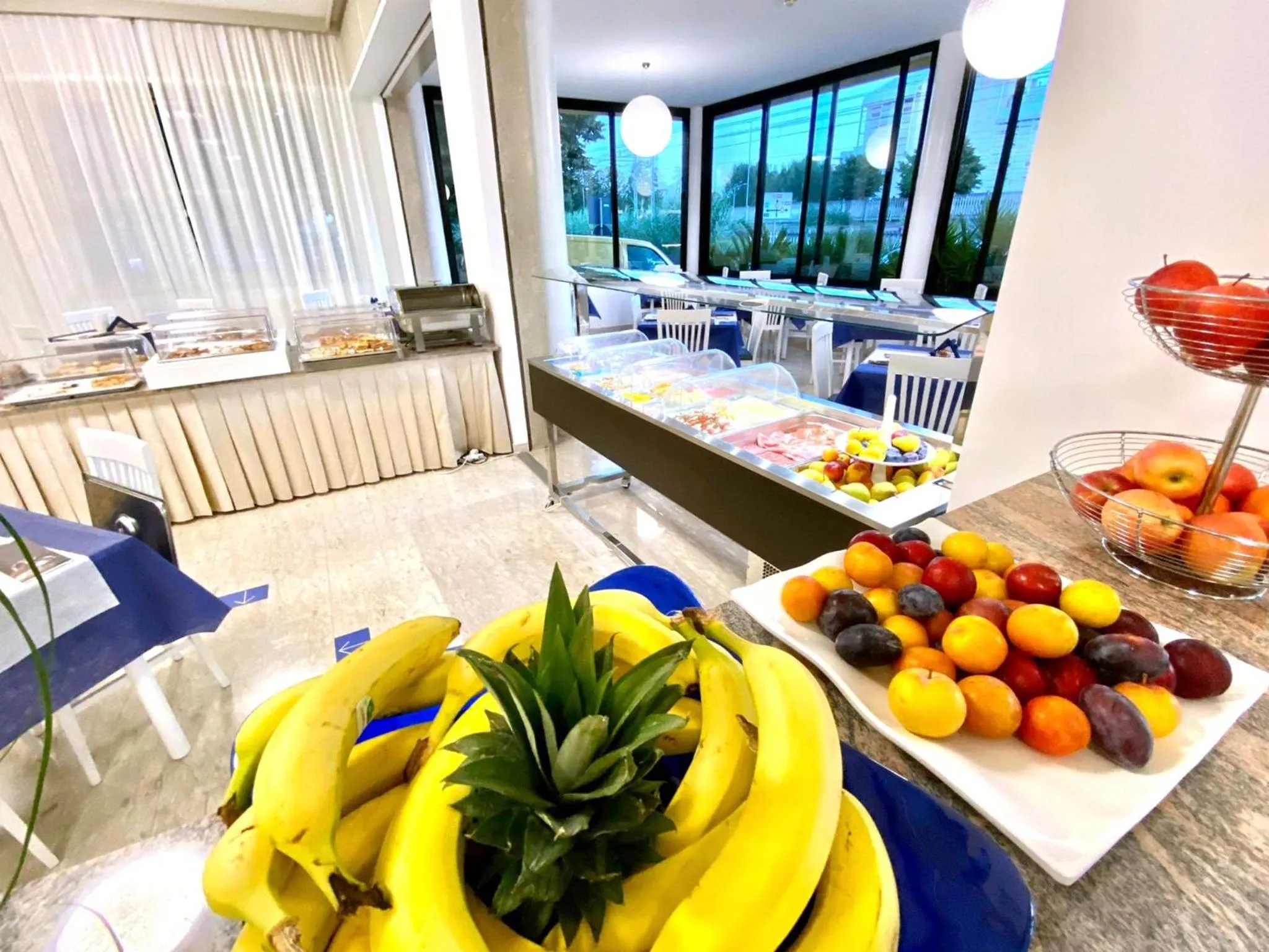 Buffet breakfast in Hotel Maioli B&B