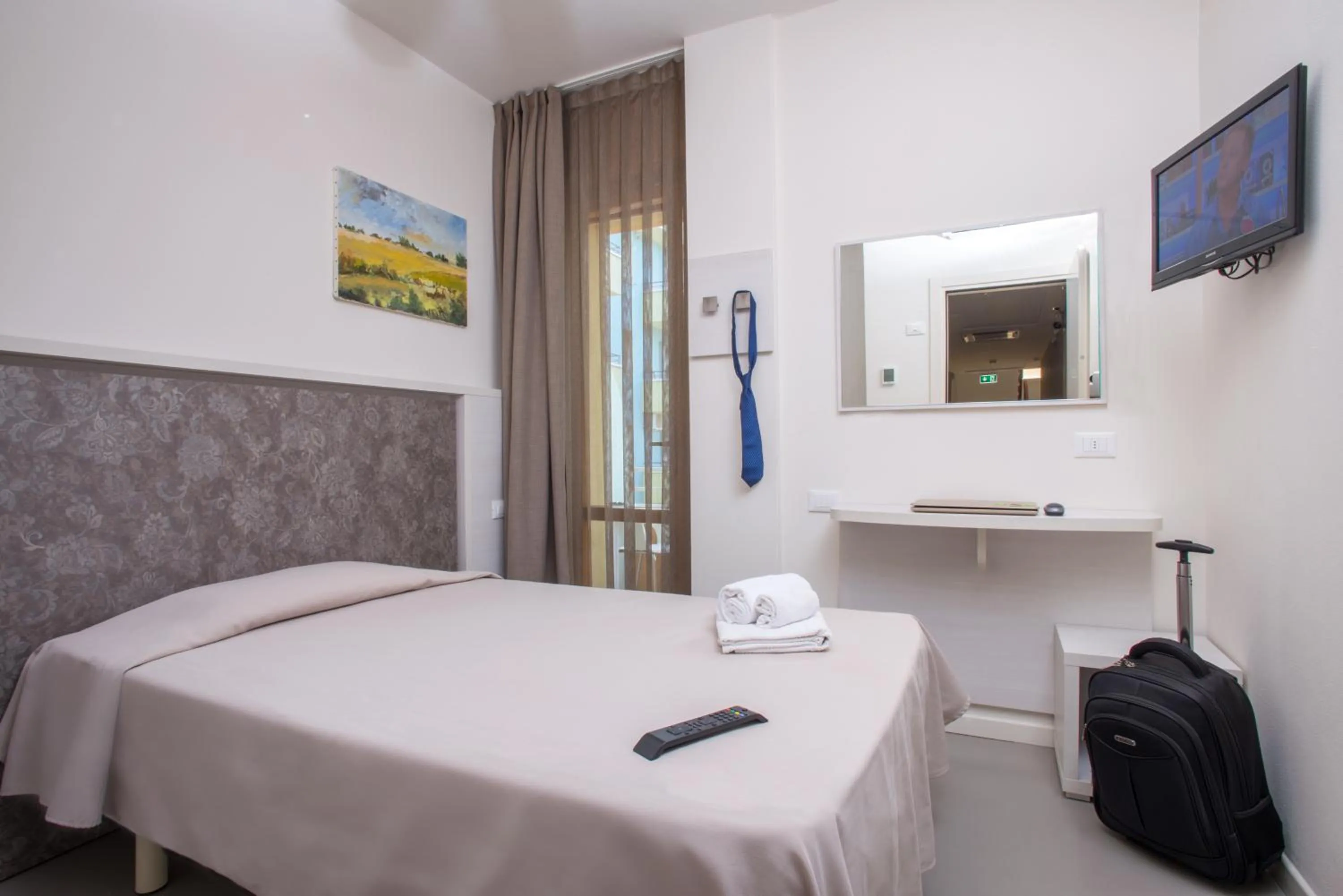 Photo of the whole room, Bed in Hotel Maioli B&B