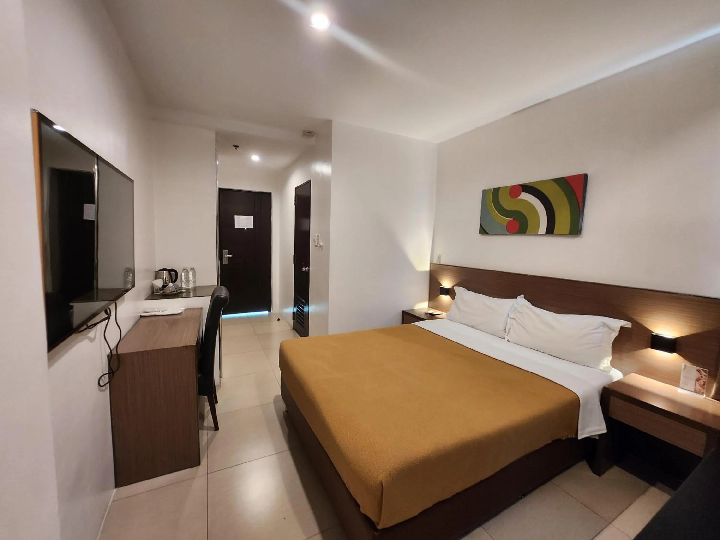 Bed in Apollonia Royale Hotel