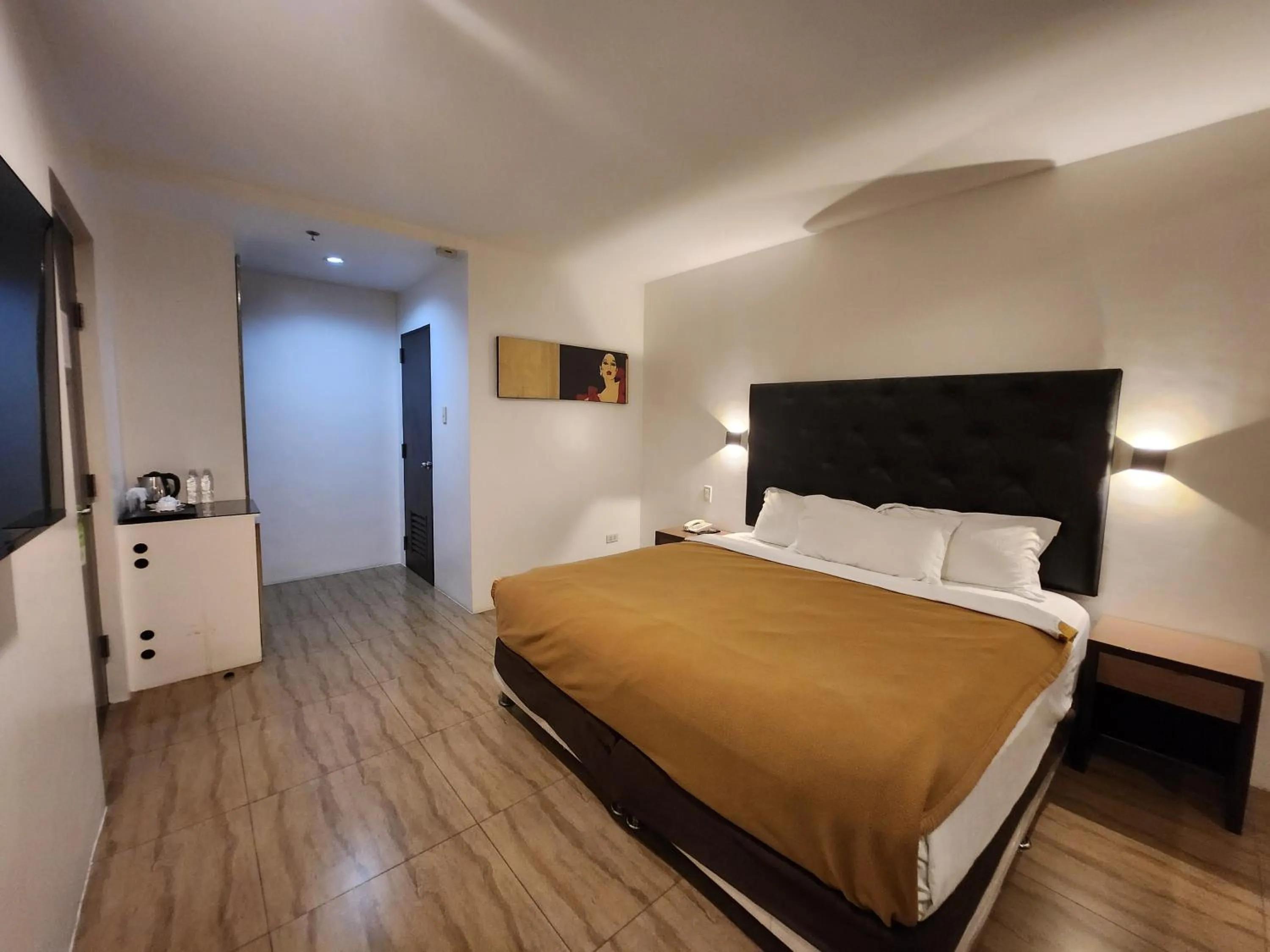 Bed in Apollonia Royale Hotel