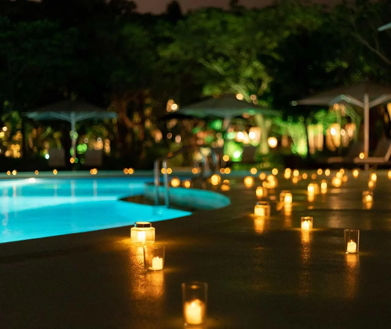 Swimming pool in Coco Garden Resort Okinawa