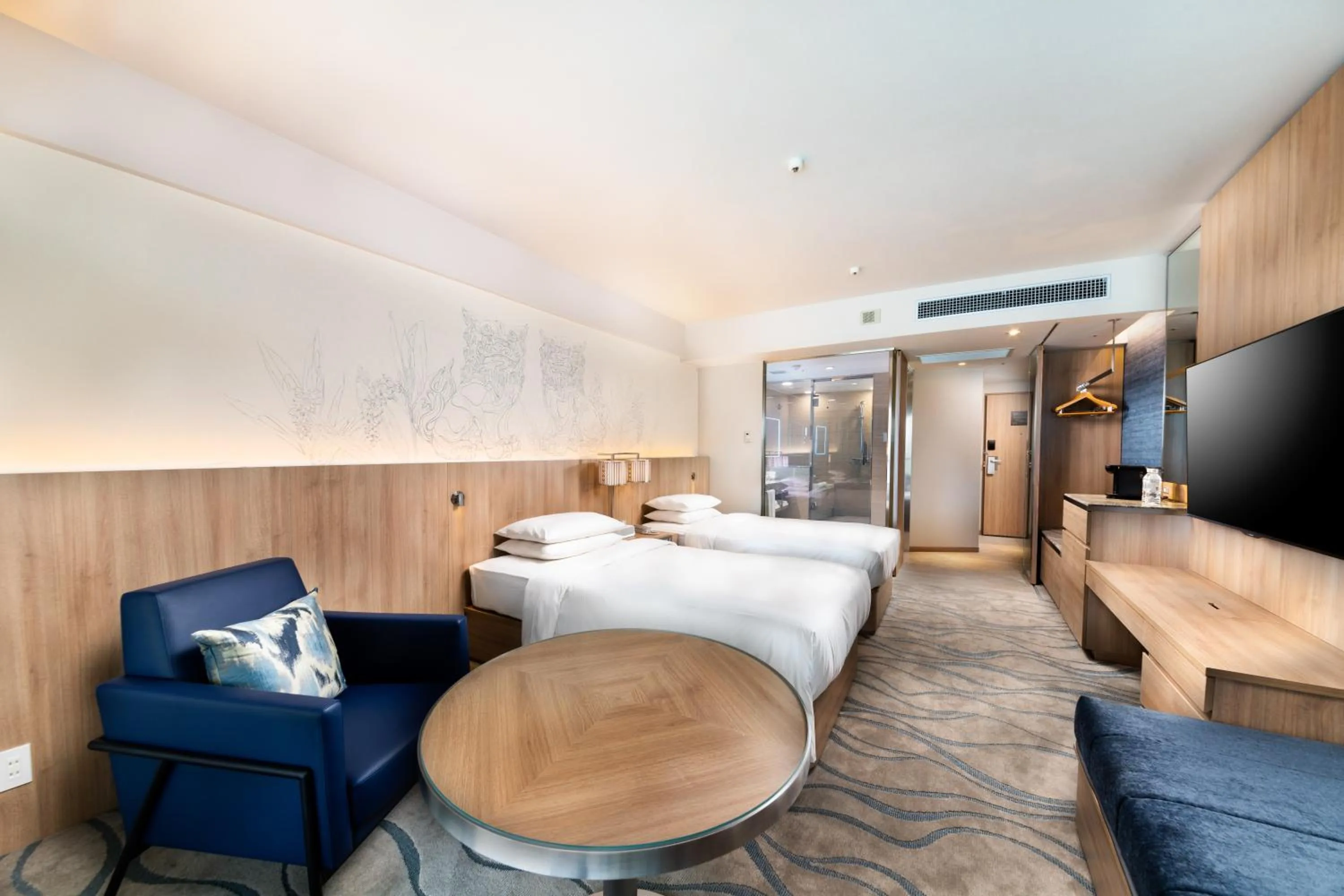 Bed in Renaissance Okinawa Resort