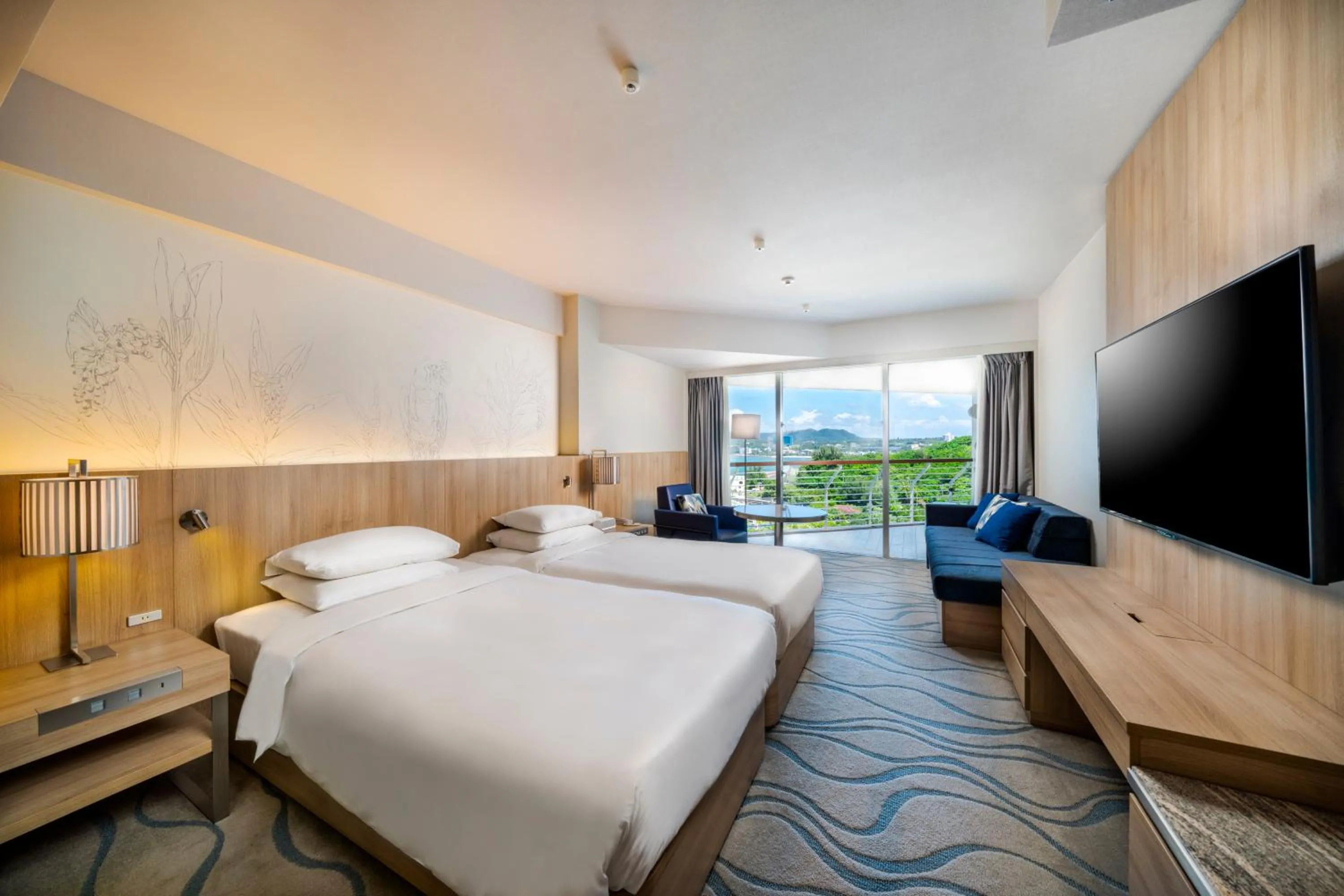 Photo of the whole room, Bed in Renaissance Okinawa Resort