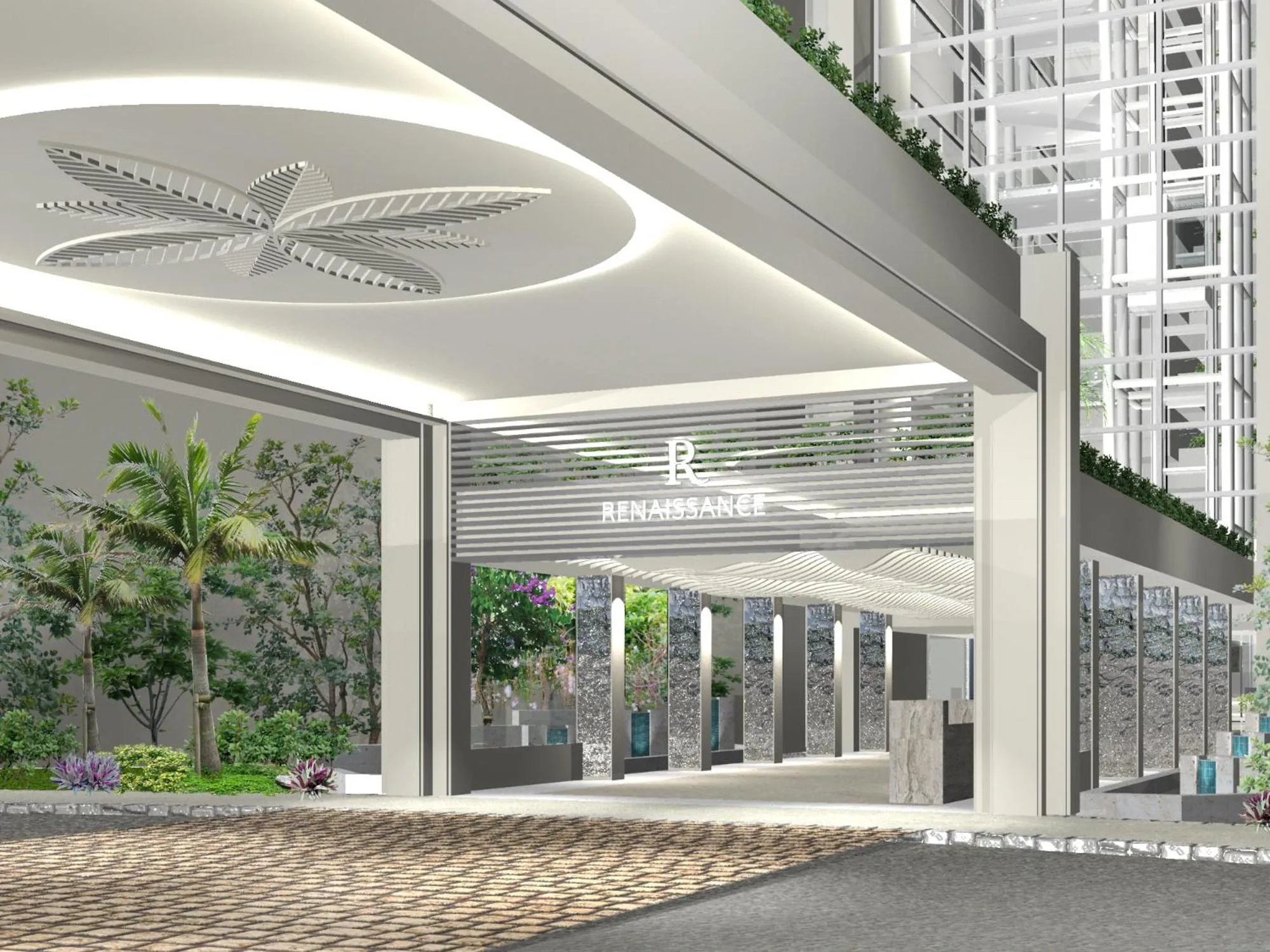 Facade/entrance in Renaissance Okinawa Resort