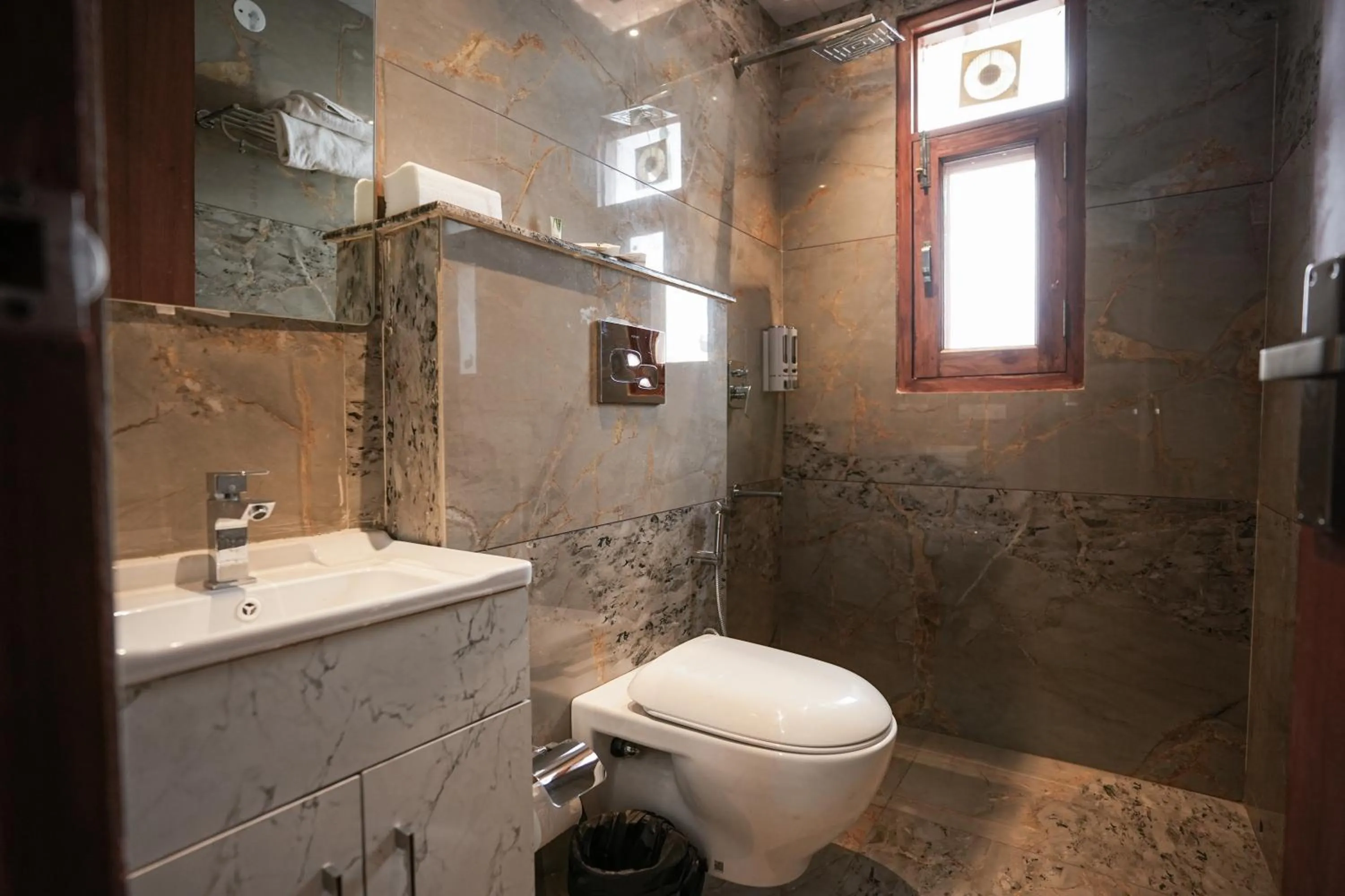 Shower in Atithi House