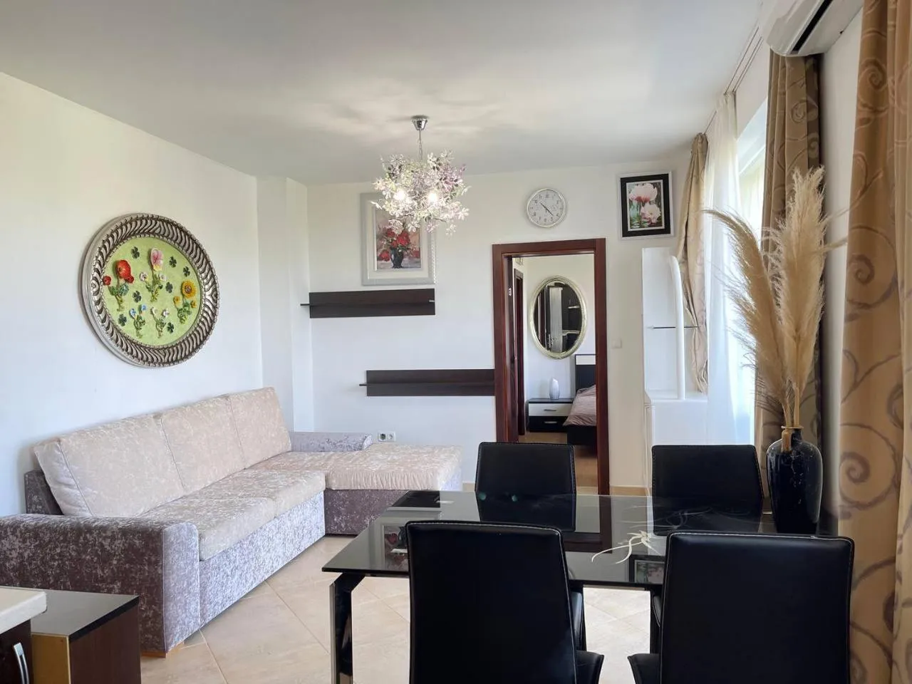 Living room in Ravda Family Resort. Park&Sea