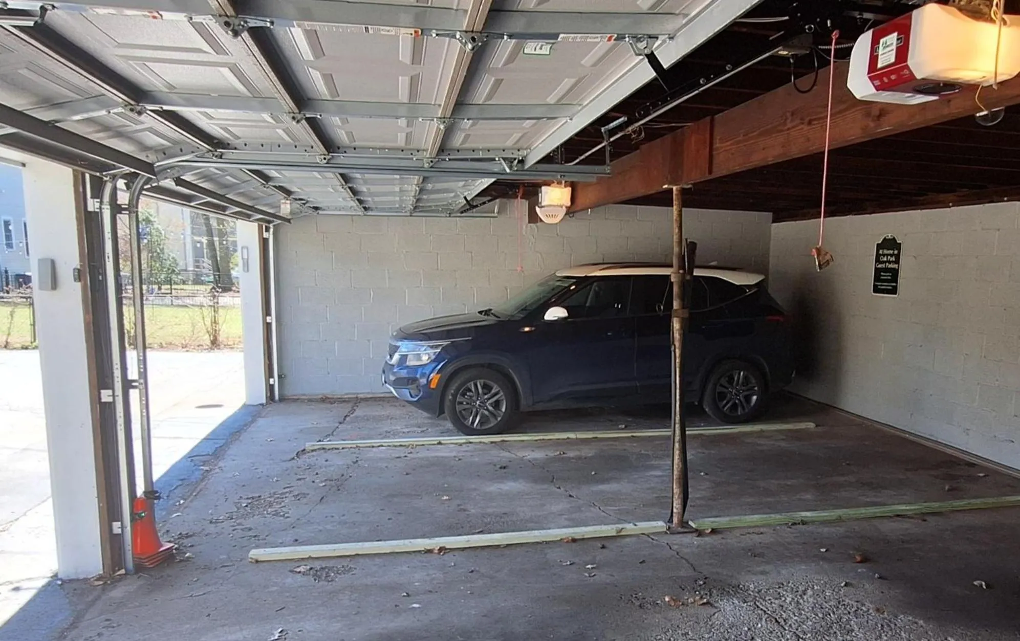 Parking in Historic Oak Park Residence