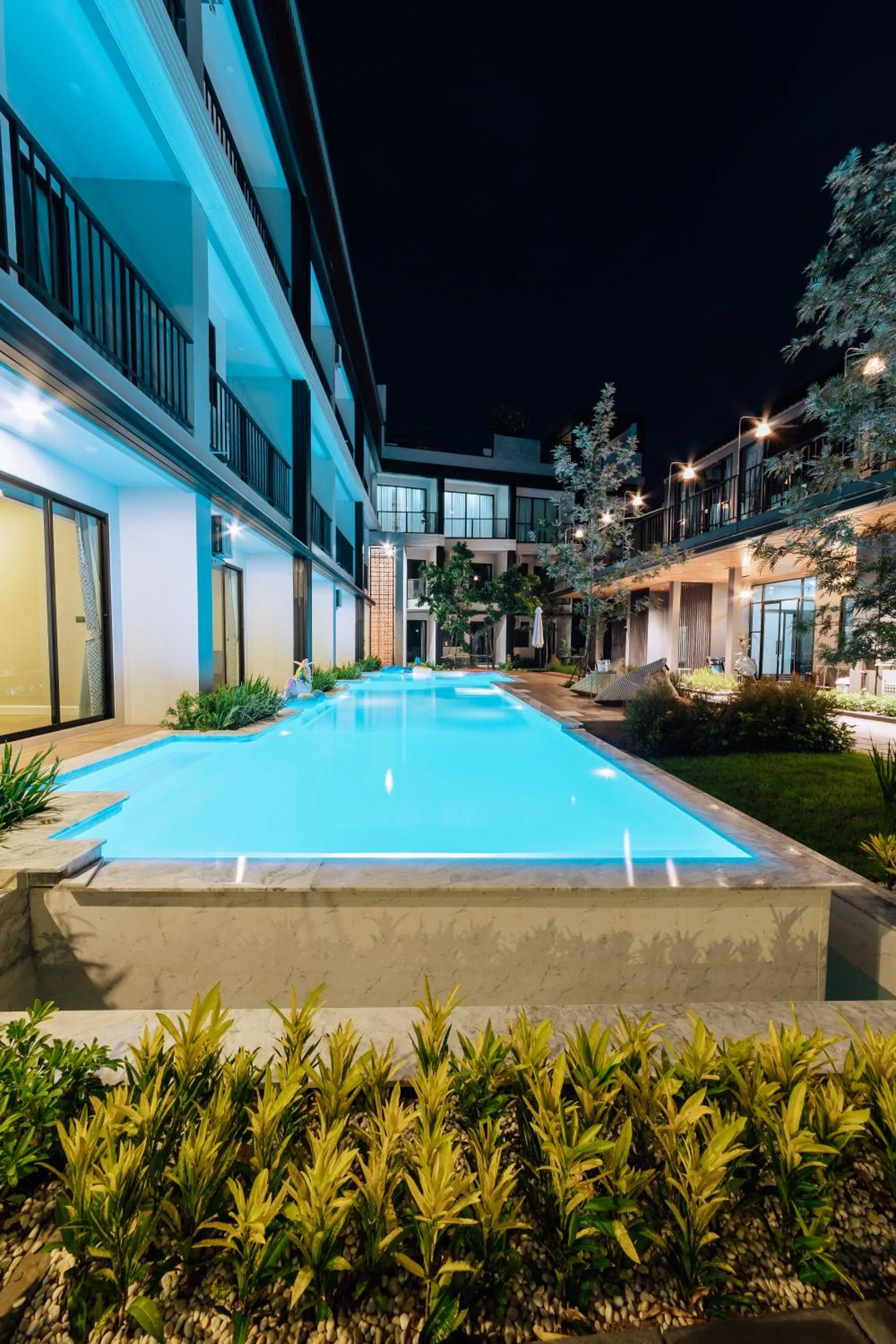 Pool view in Phu sakon ville hotel