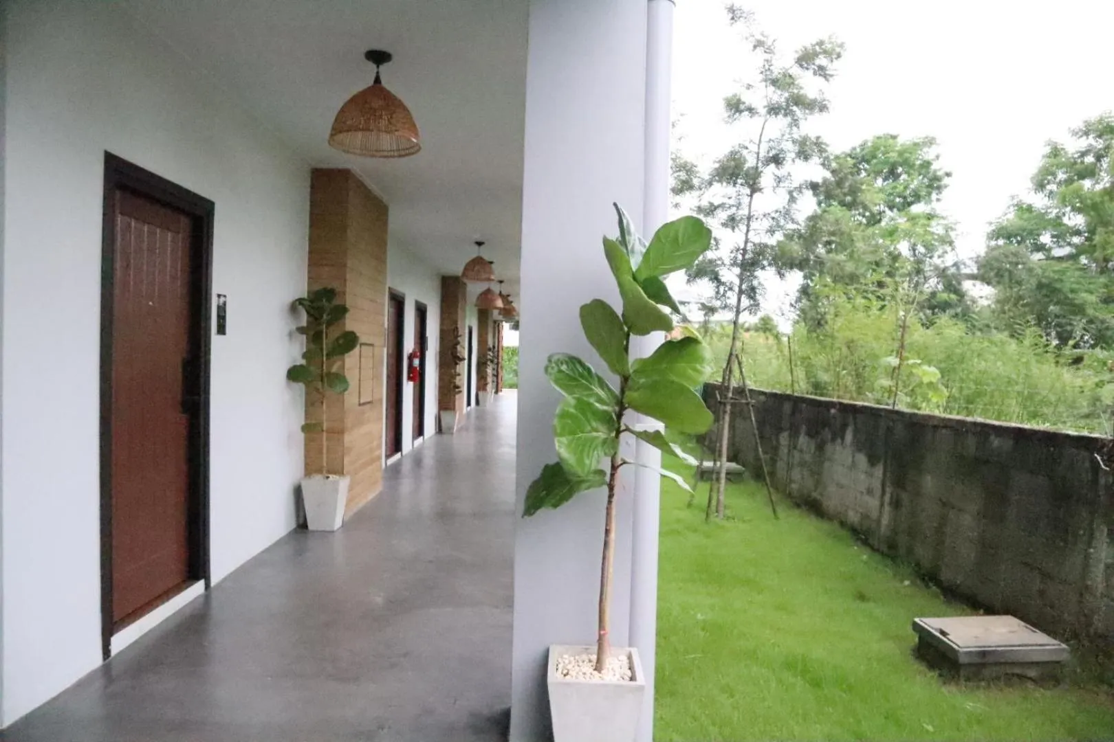 Garden in Phu sakon ville hotel