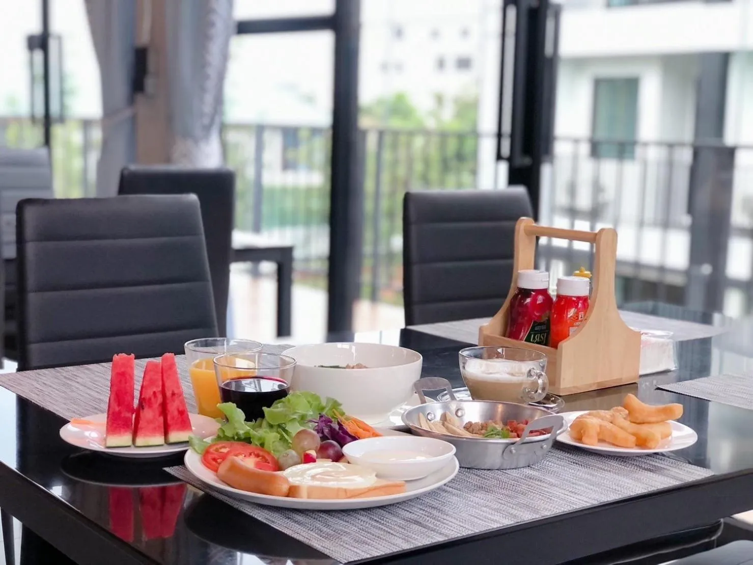 Breakfast in Phu sakon ville hotel