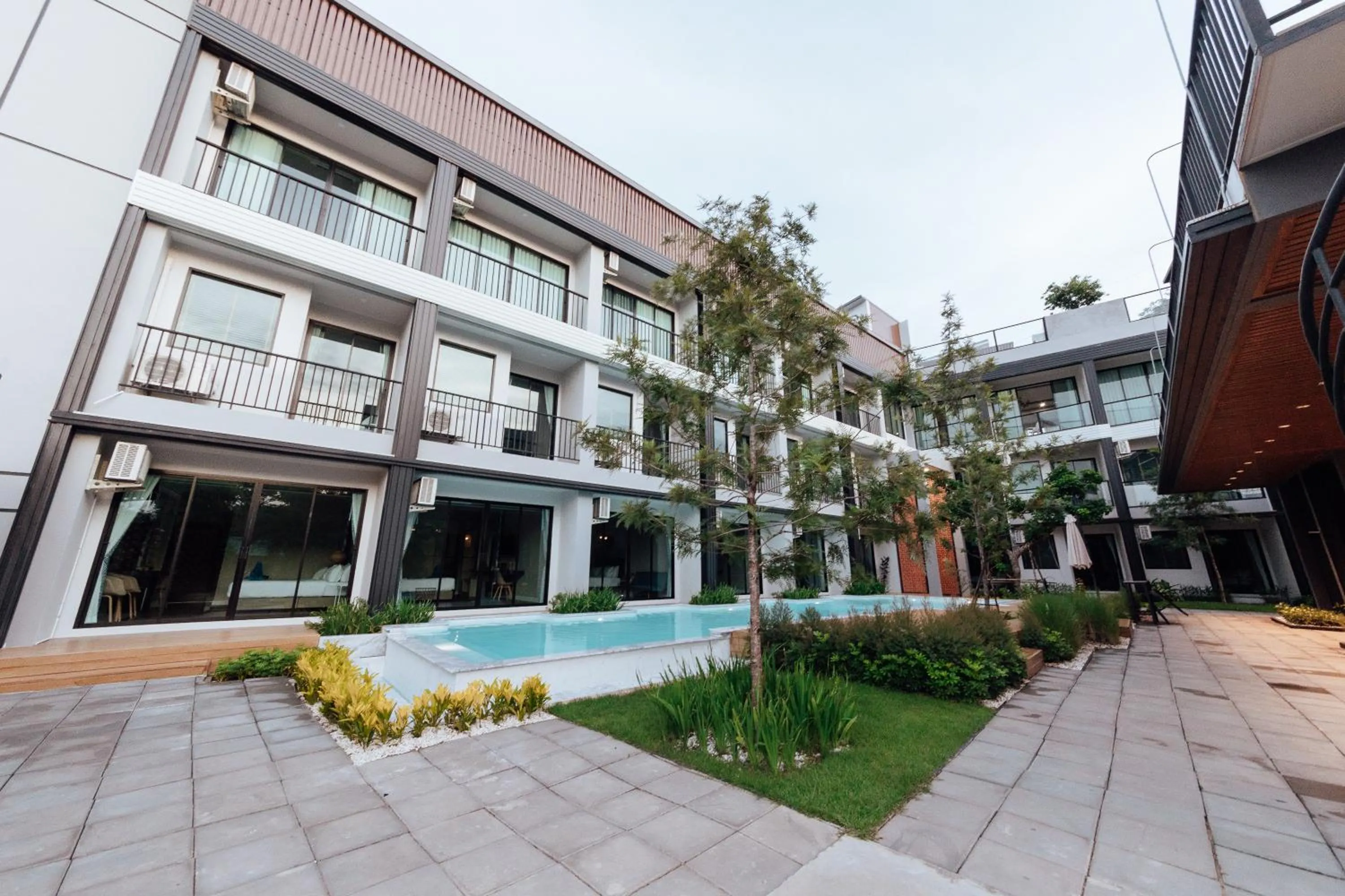 Property building in Phu sakon ville hotel