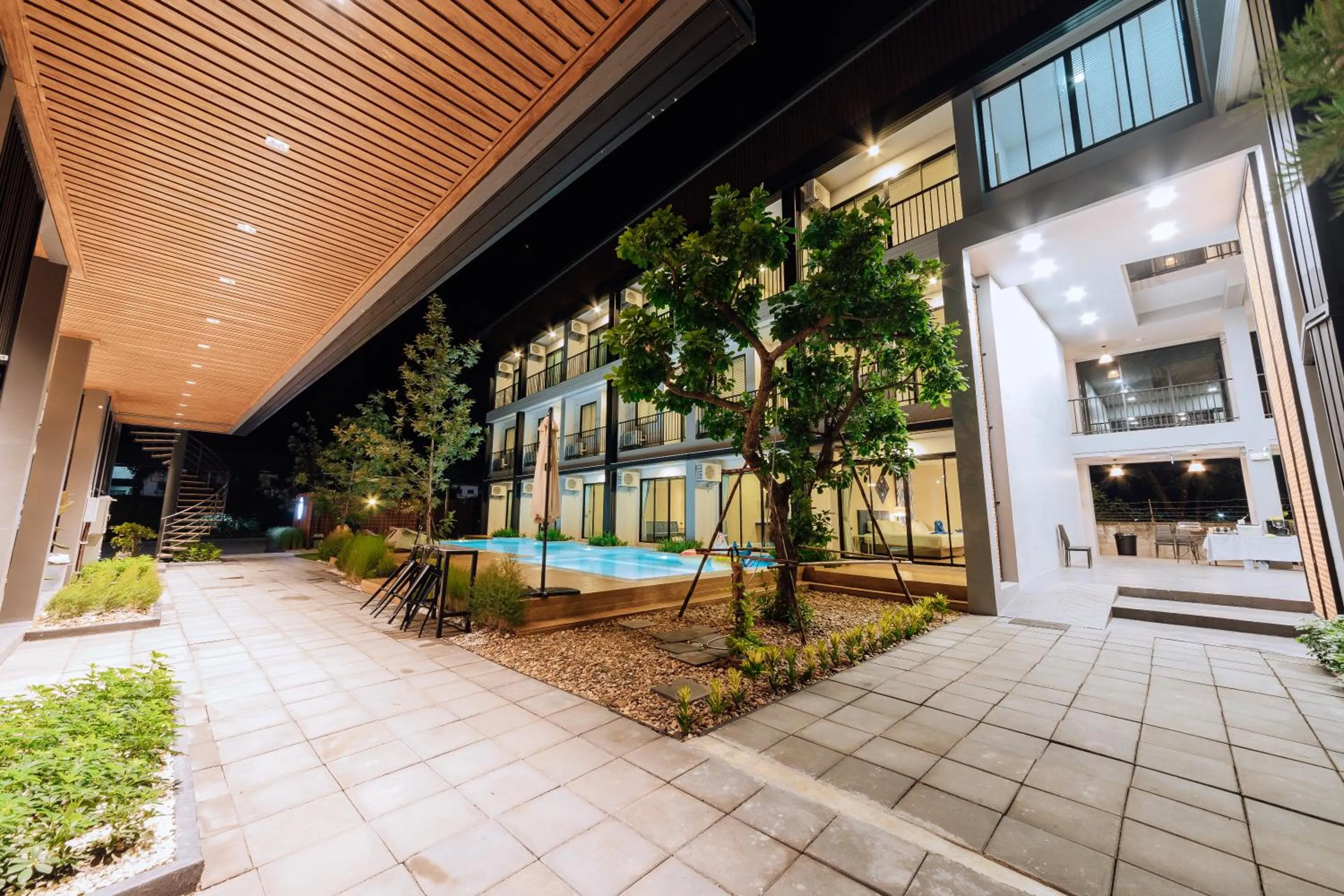 Property building in Phu sakon ville hotel