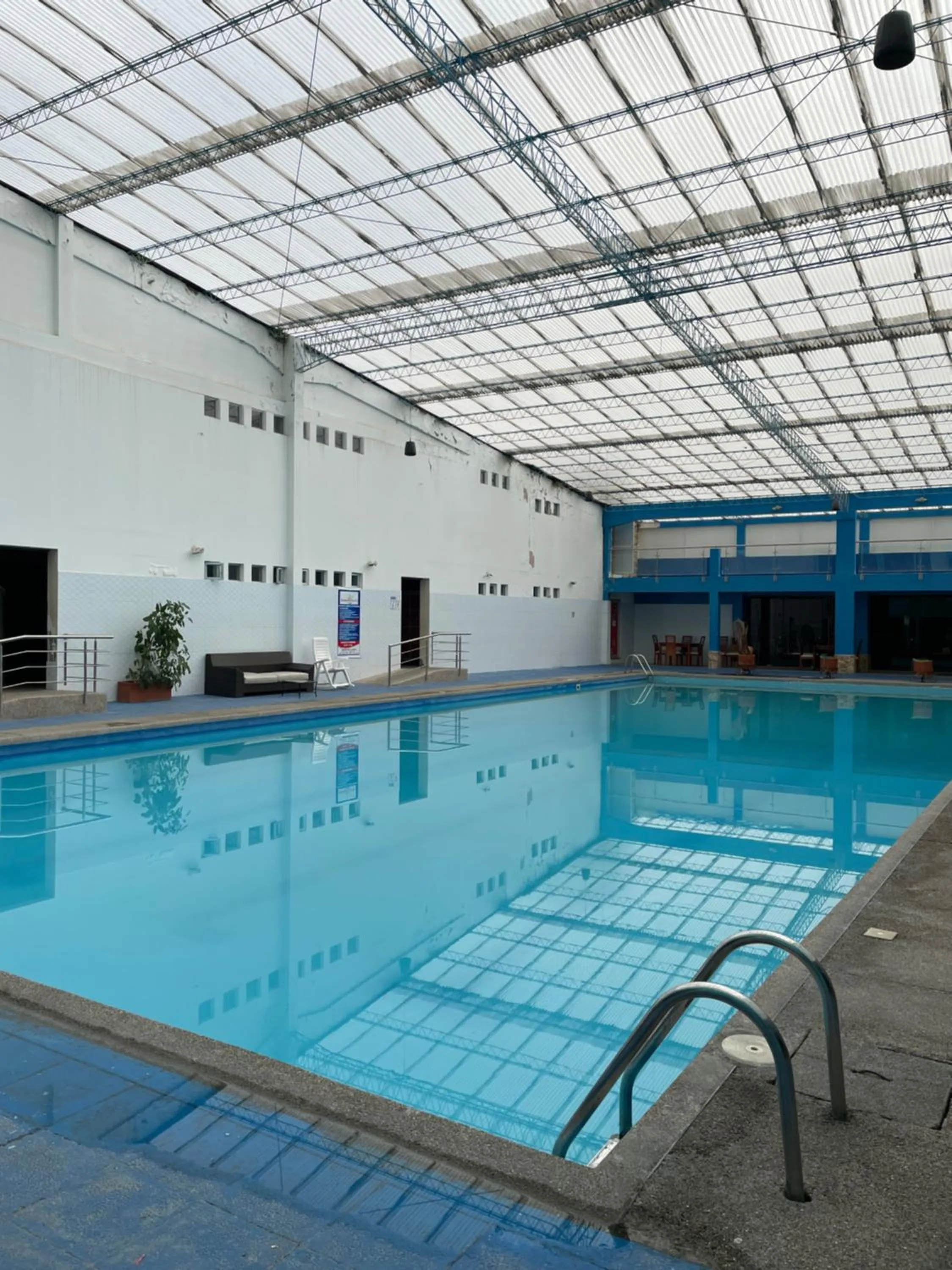 Swimming pool in Chaupimundo Lodge