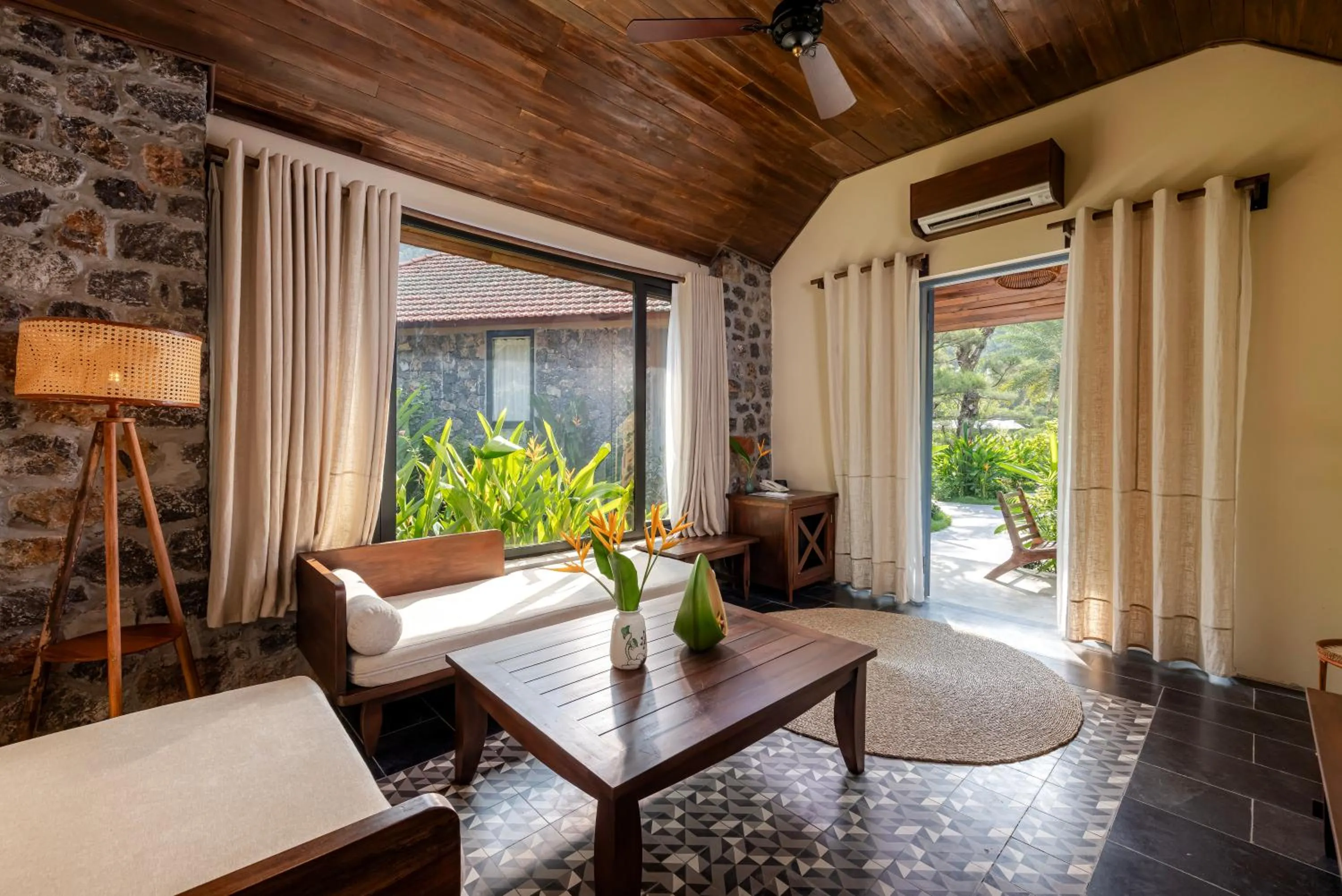 Living room in Tam Coc Retreat Ninh Binh