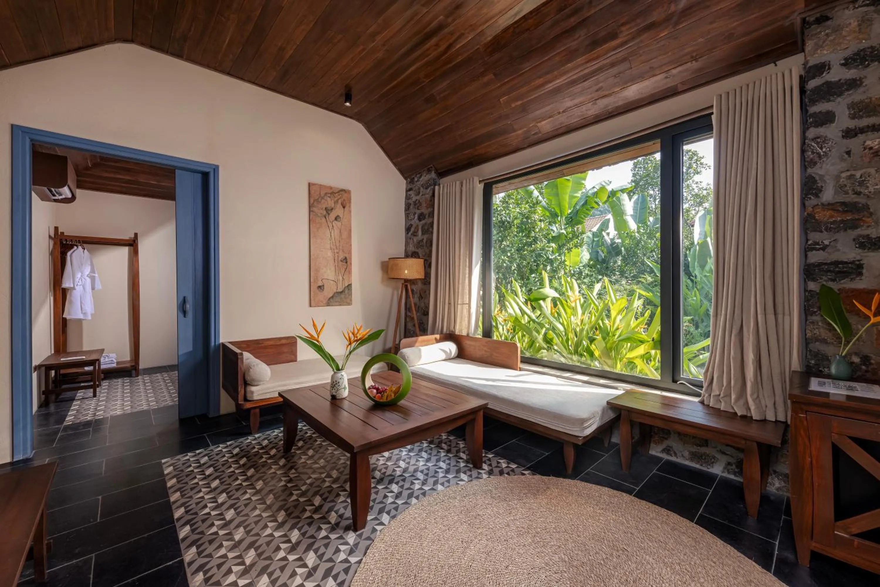 Garden in Tam Coc Retreat Ninh Binh