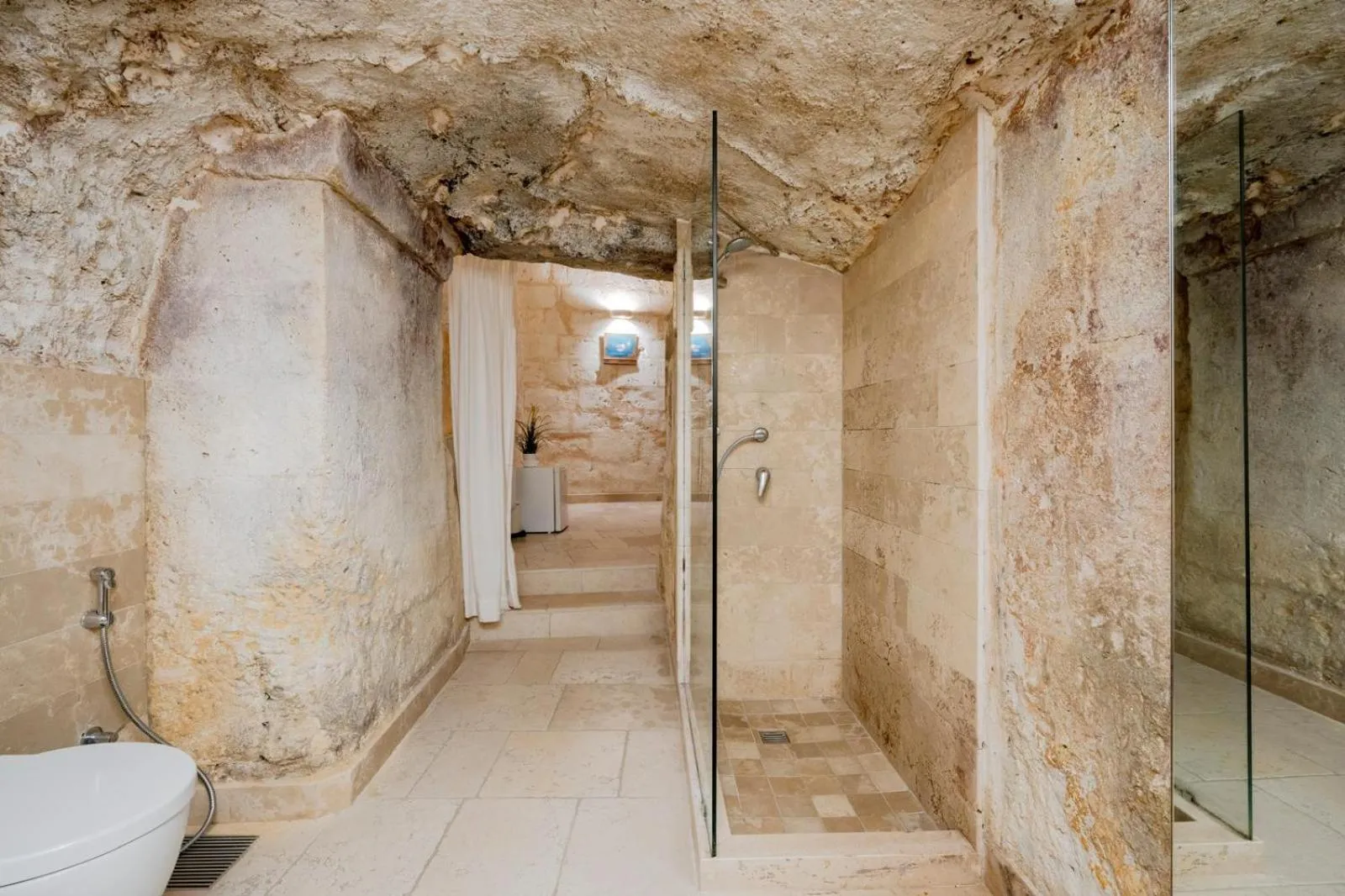 Bathroom in B&B La Corte