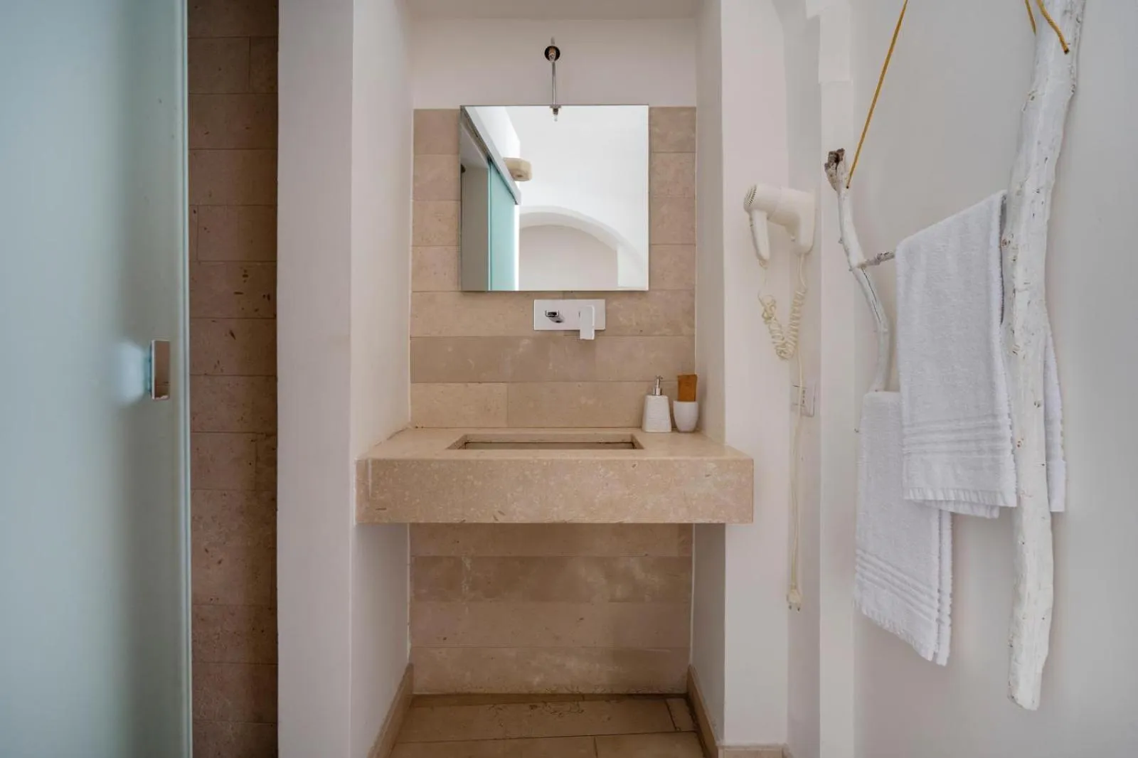 Bathroom in B&B La Corte