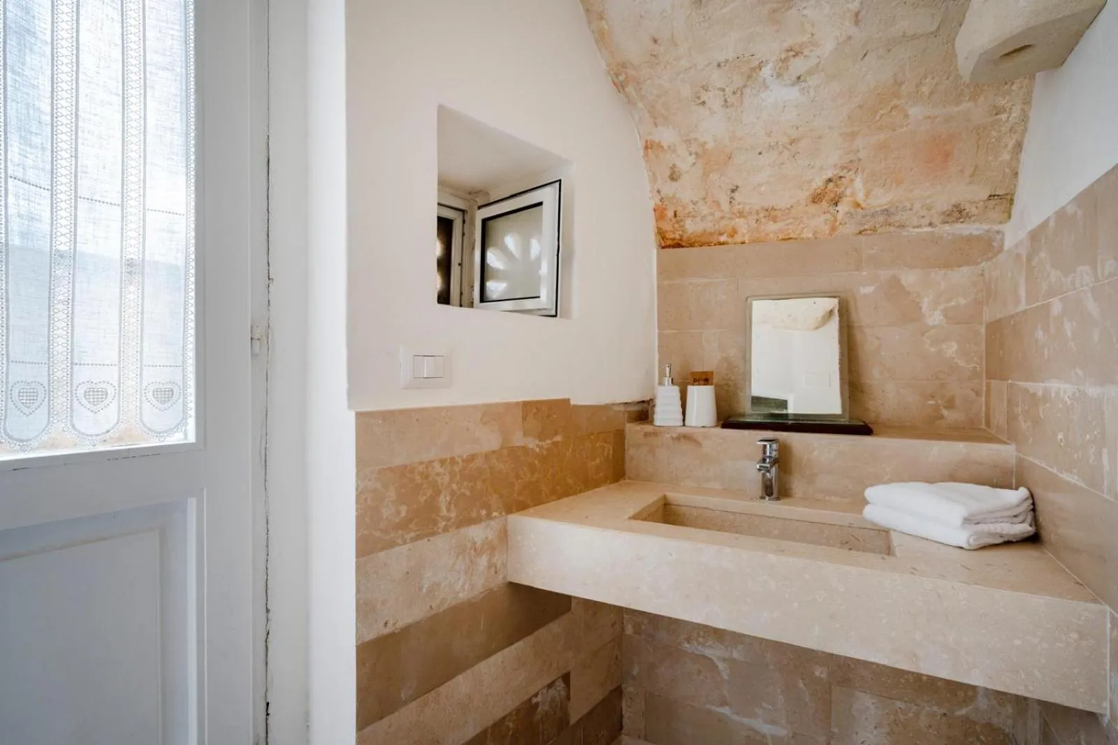 Bathroom in B&B La Corte