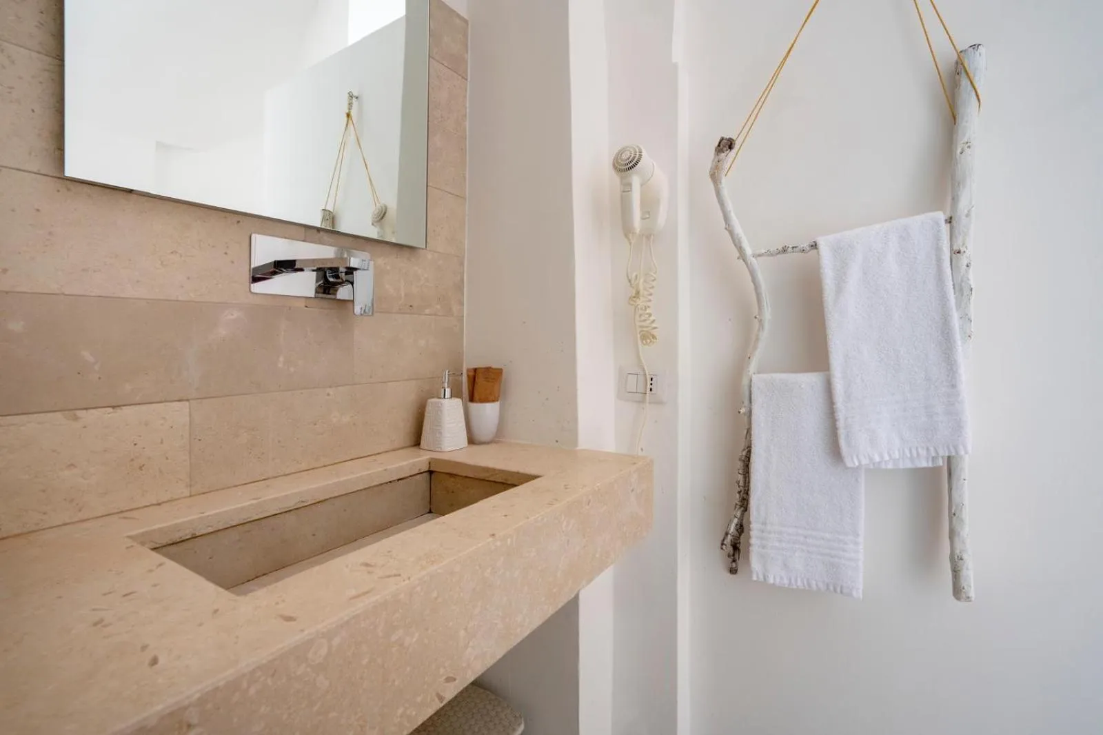 Bathroom in B&B La Corte