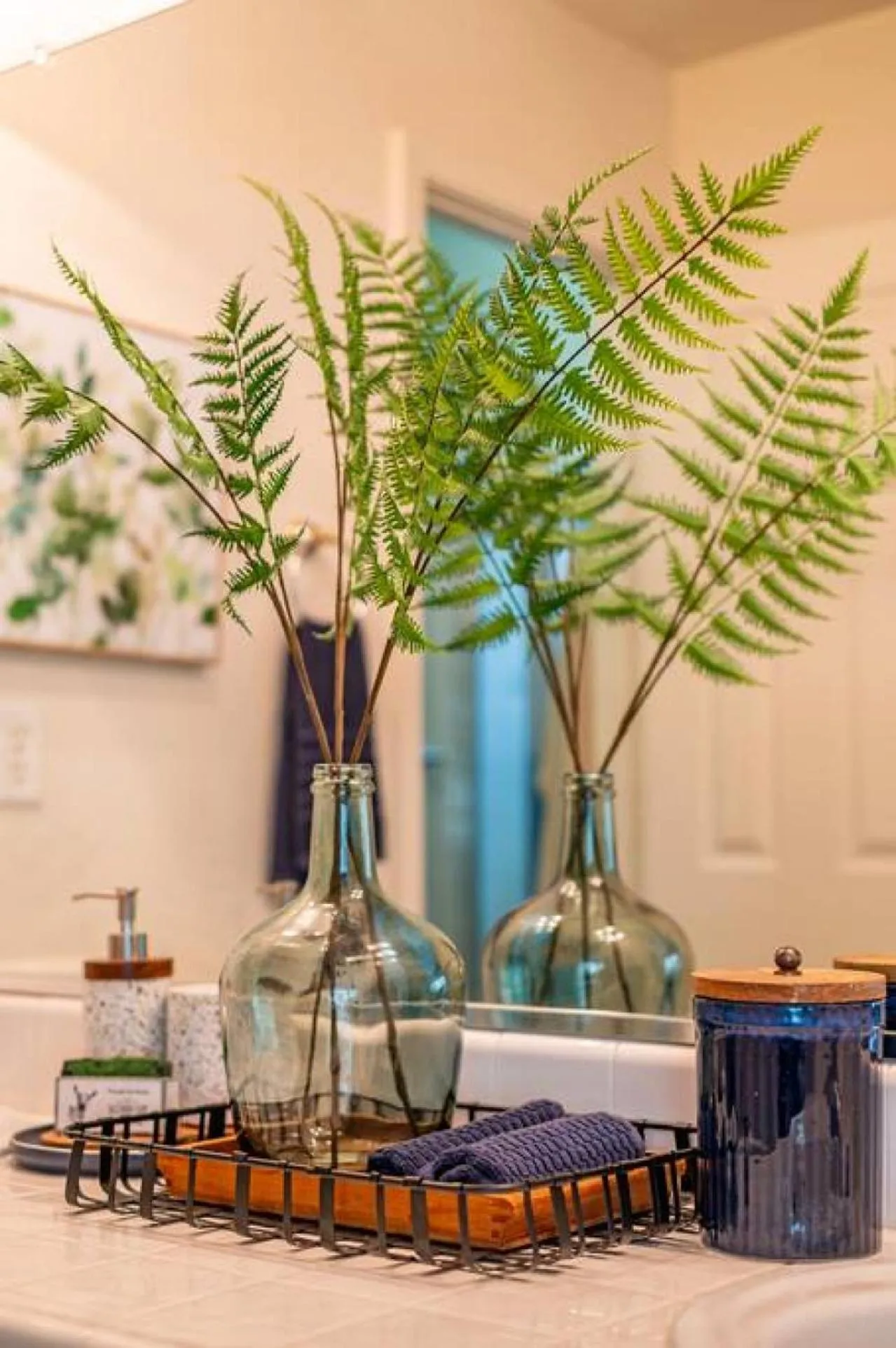 Decorative detail in Manic Mountain Forest Cabin 3 miles from Bass Lake