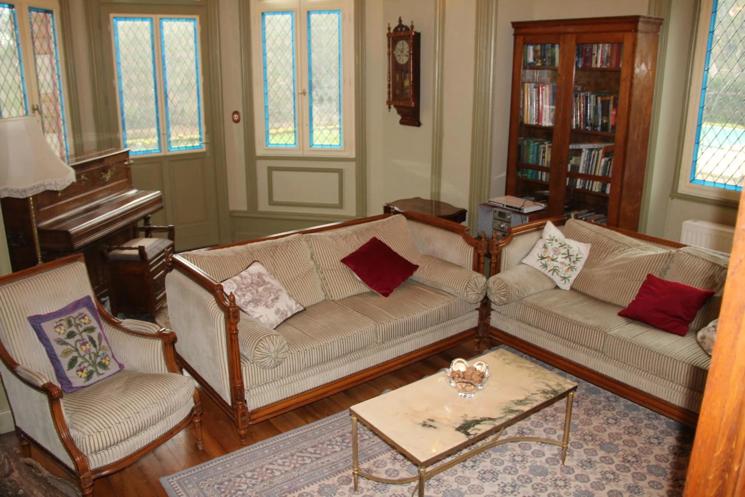 Lounge or bar in Chateau Lezat - Chambres d'Hotes