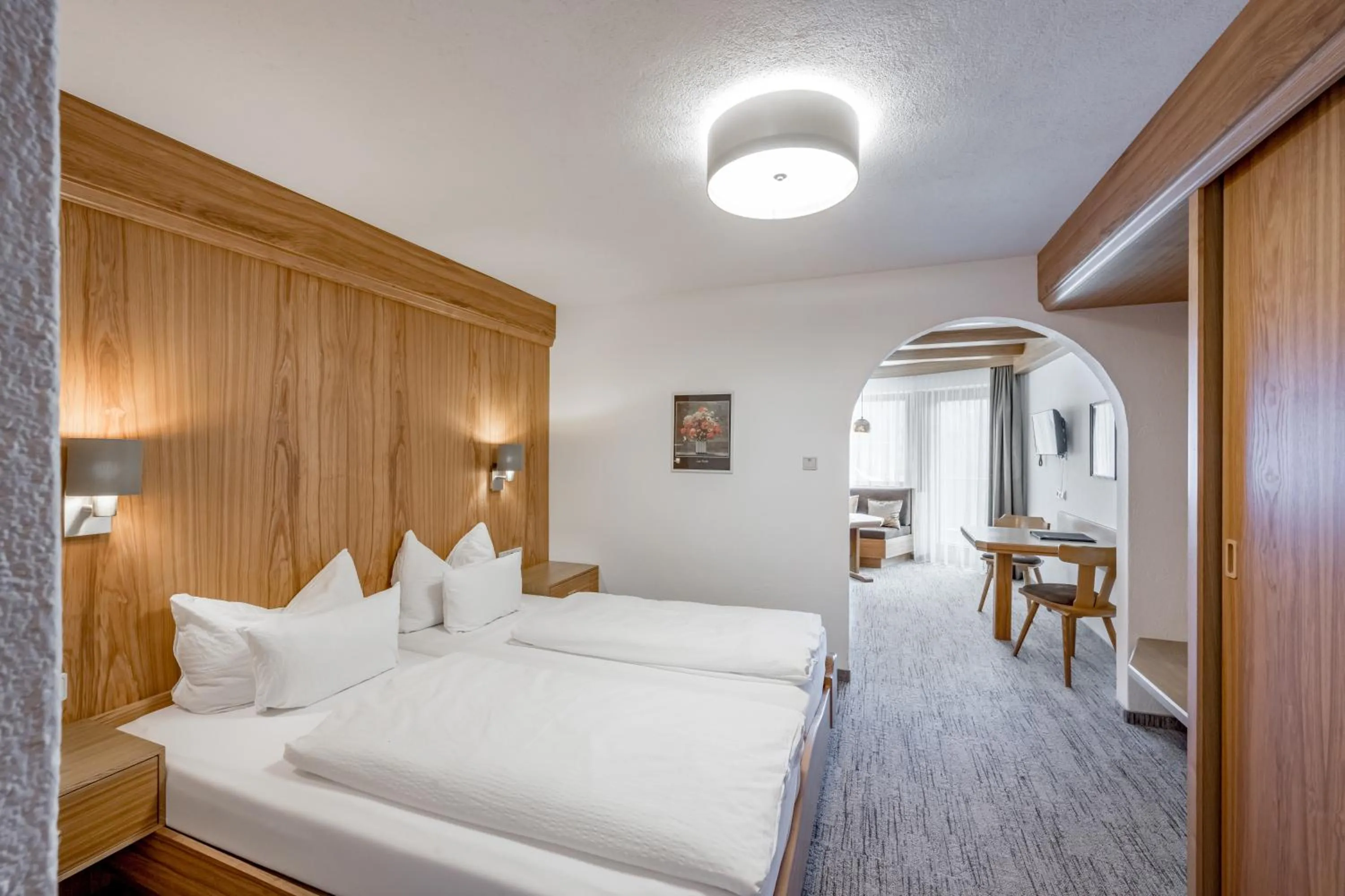 Bedroom, Bed in Apart Hotel Garni Wieser
