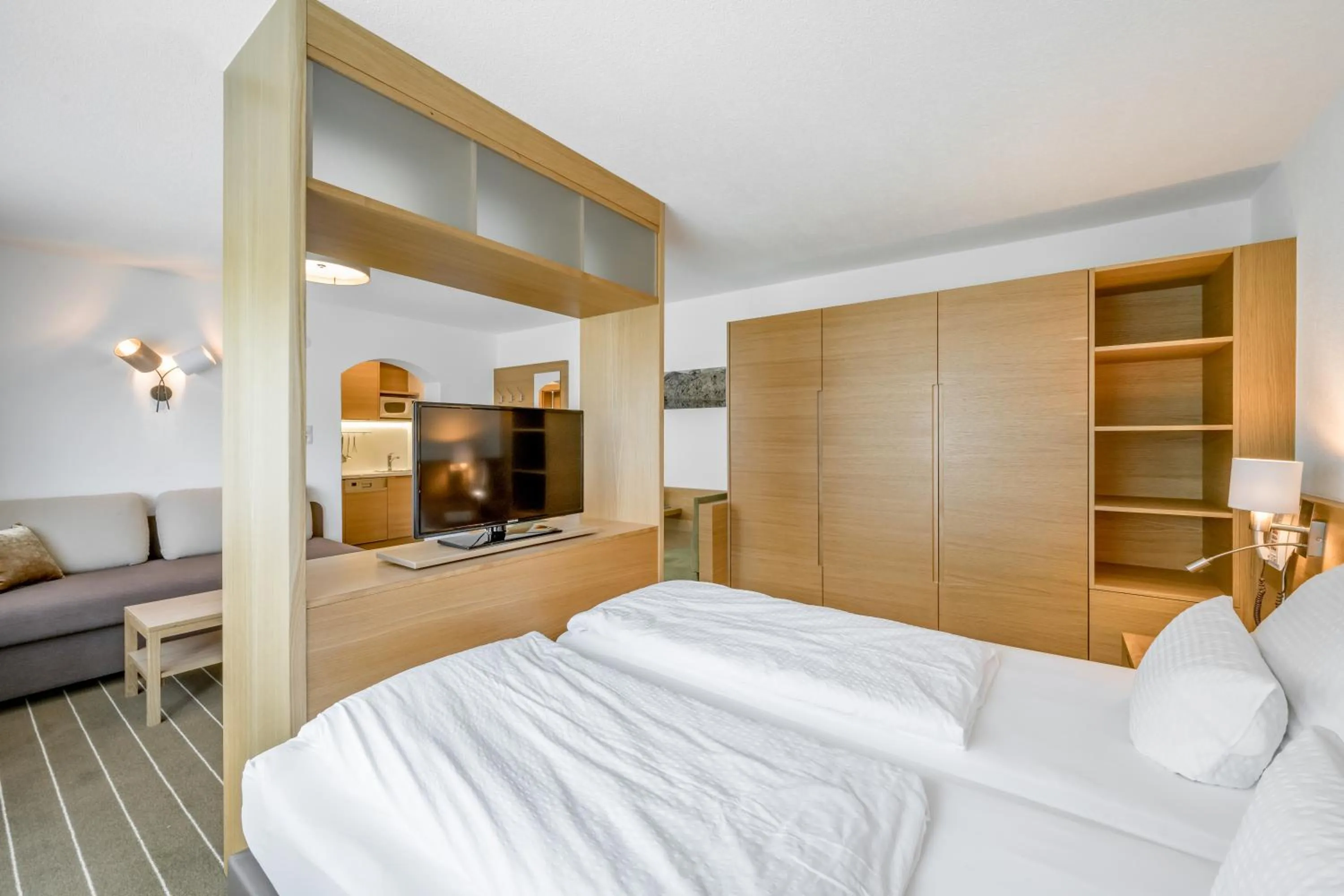 Bedroom, Bed in Apart Hotel Garni Wieser