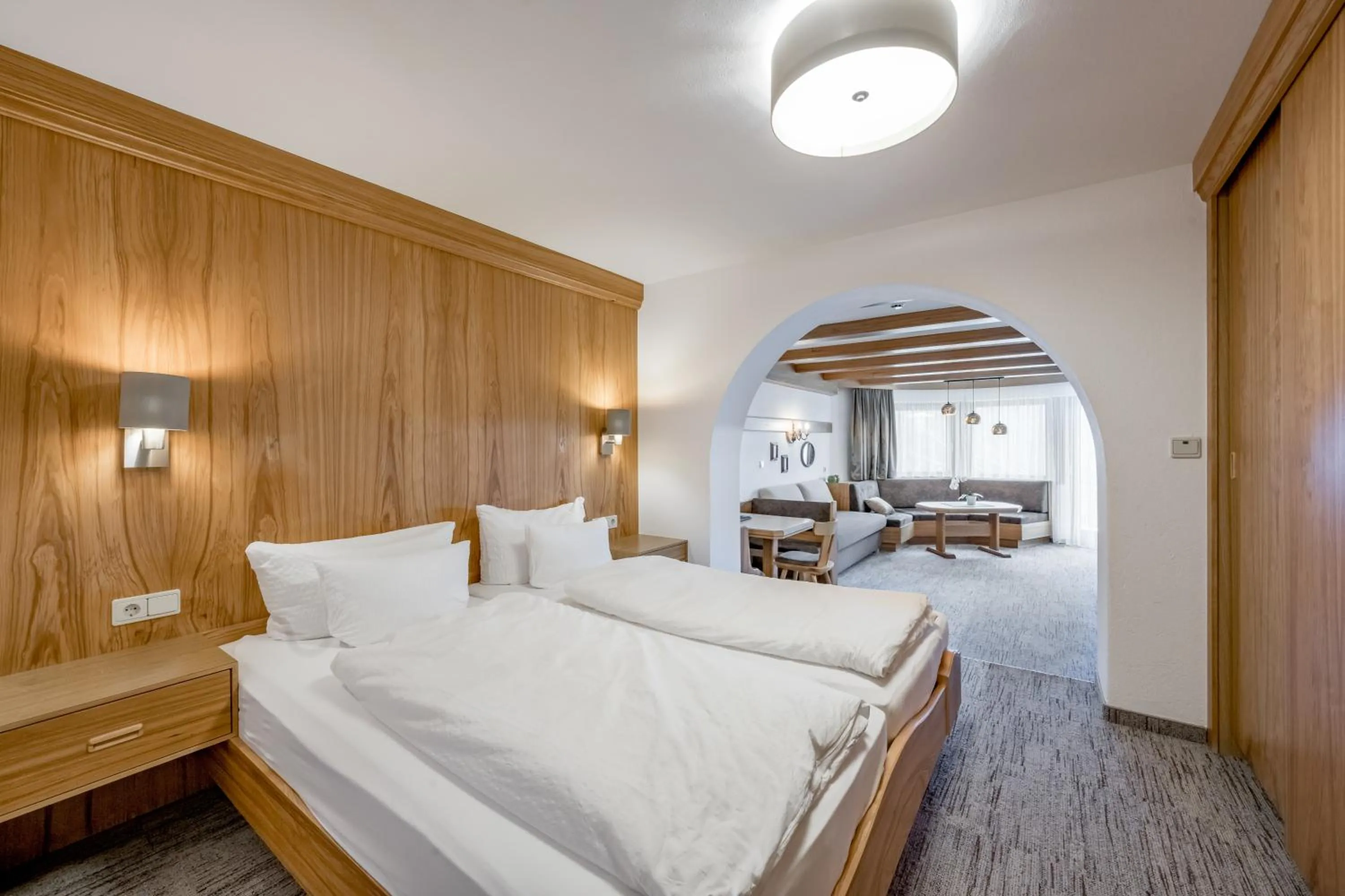 Bedroom, Bed in Apart Hotel Garni Wieser