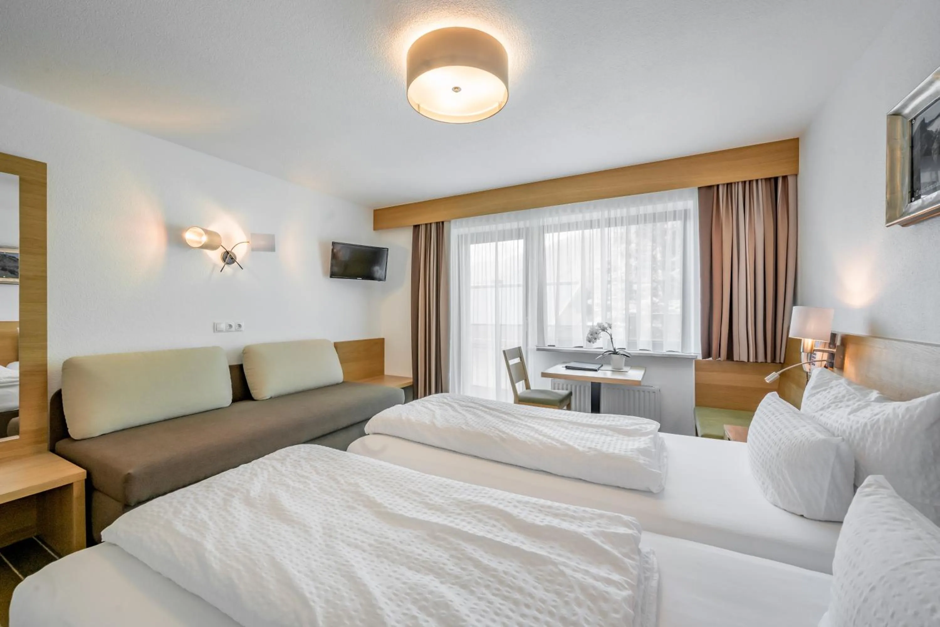 Bedroom, Bed in Apart Hotel Garni Wieser