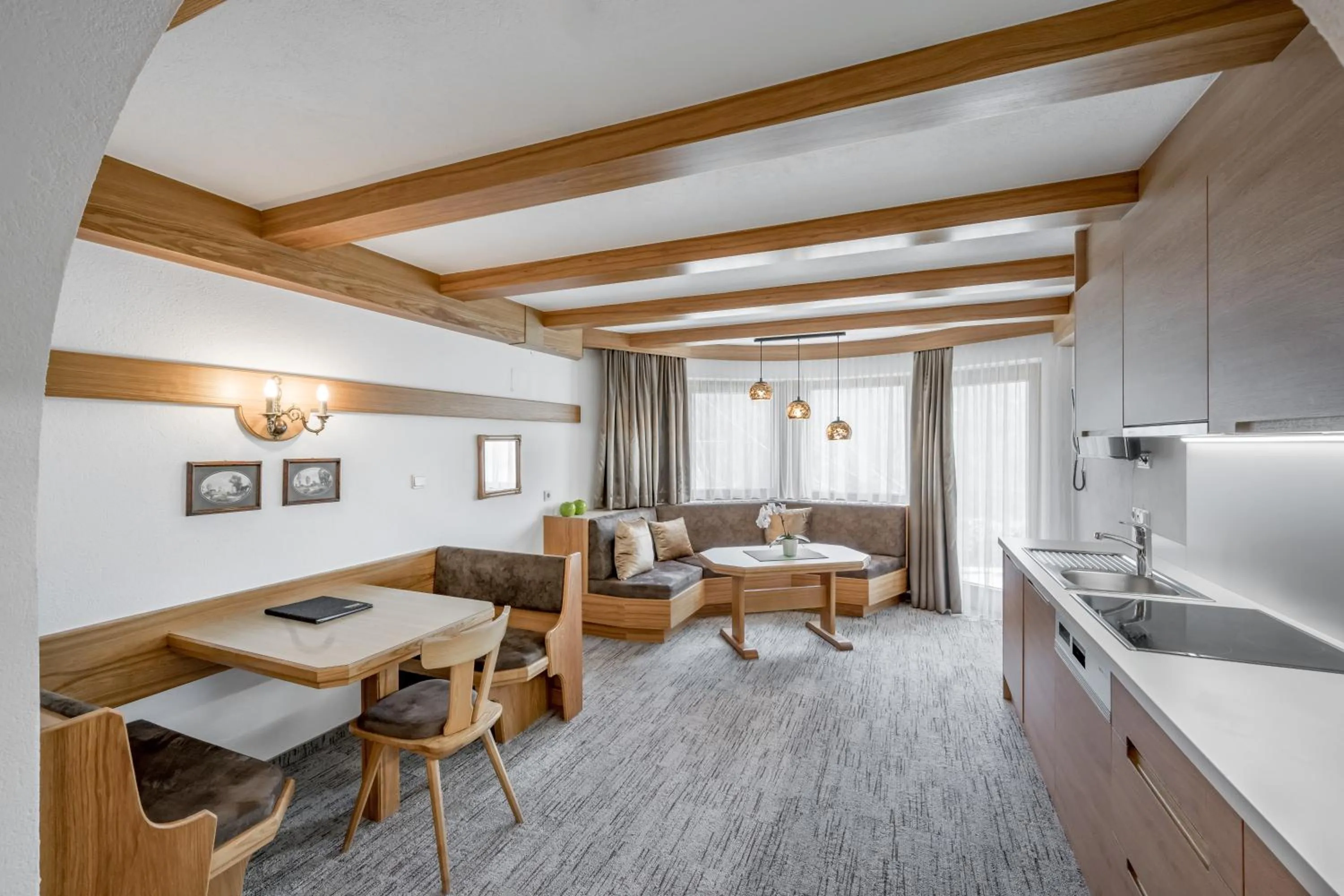 Living room in Apart Hotel Garni Wieser