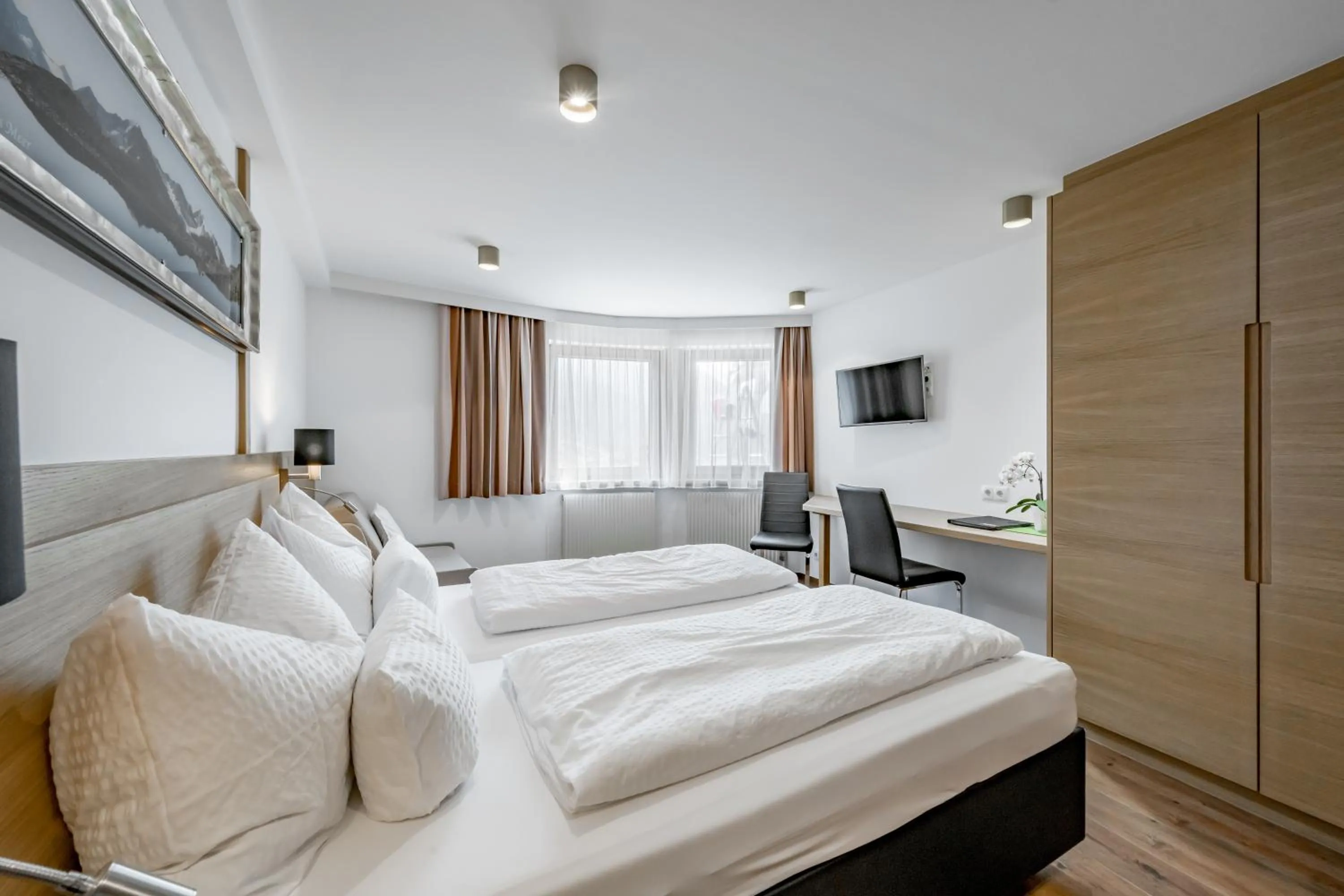 Bedroom, Bed in Apart Hotel Garni Wieser