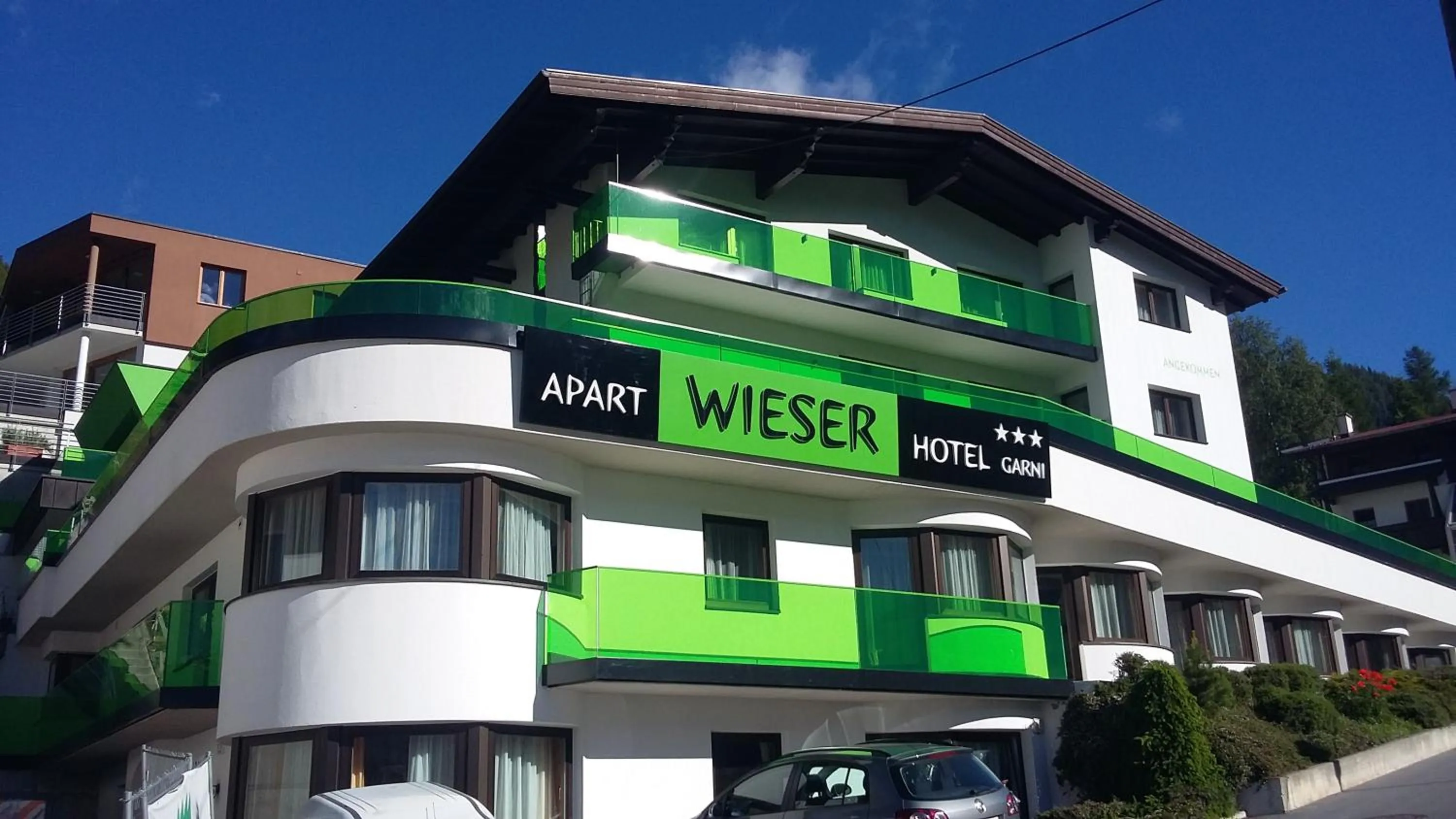 Facade/entrance in Apart Hotel Garni Wieser