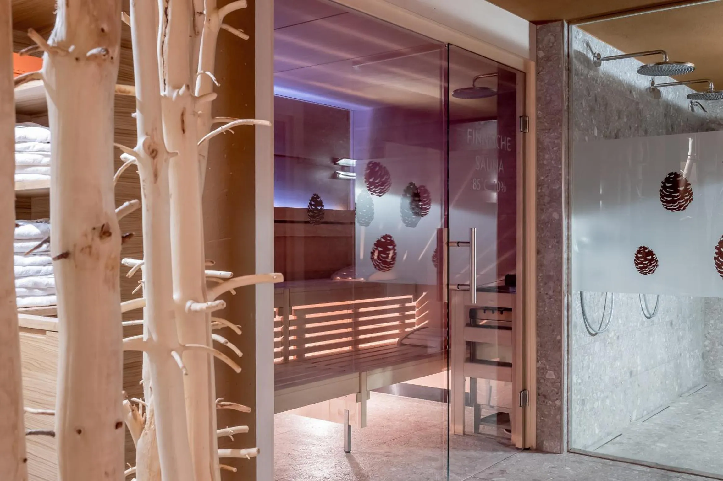 Sauna in Apart Hotel Garni Wieser