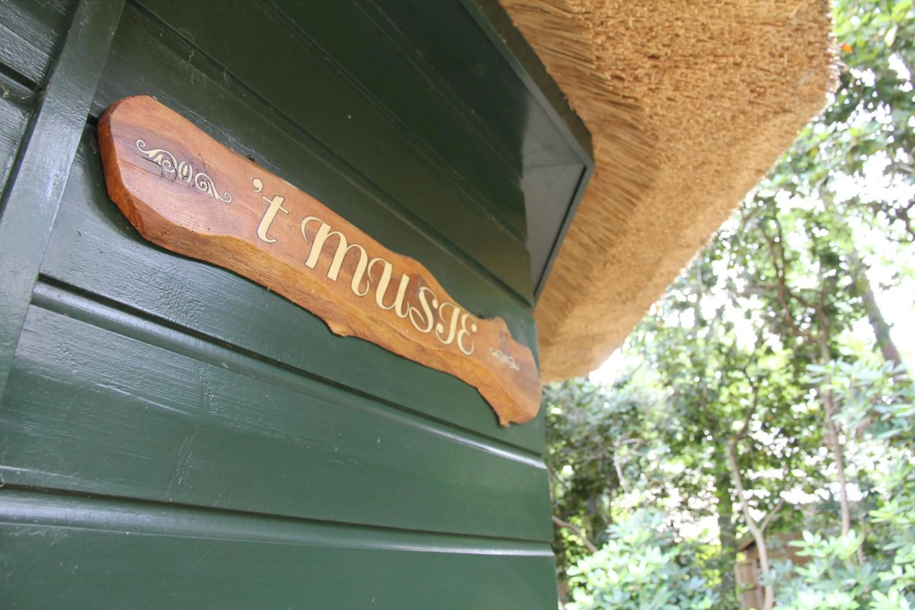 Facade/entrance in Vakantiehuis 't Musje