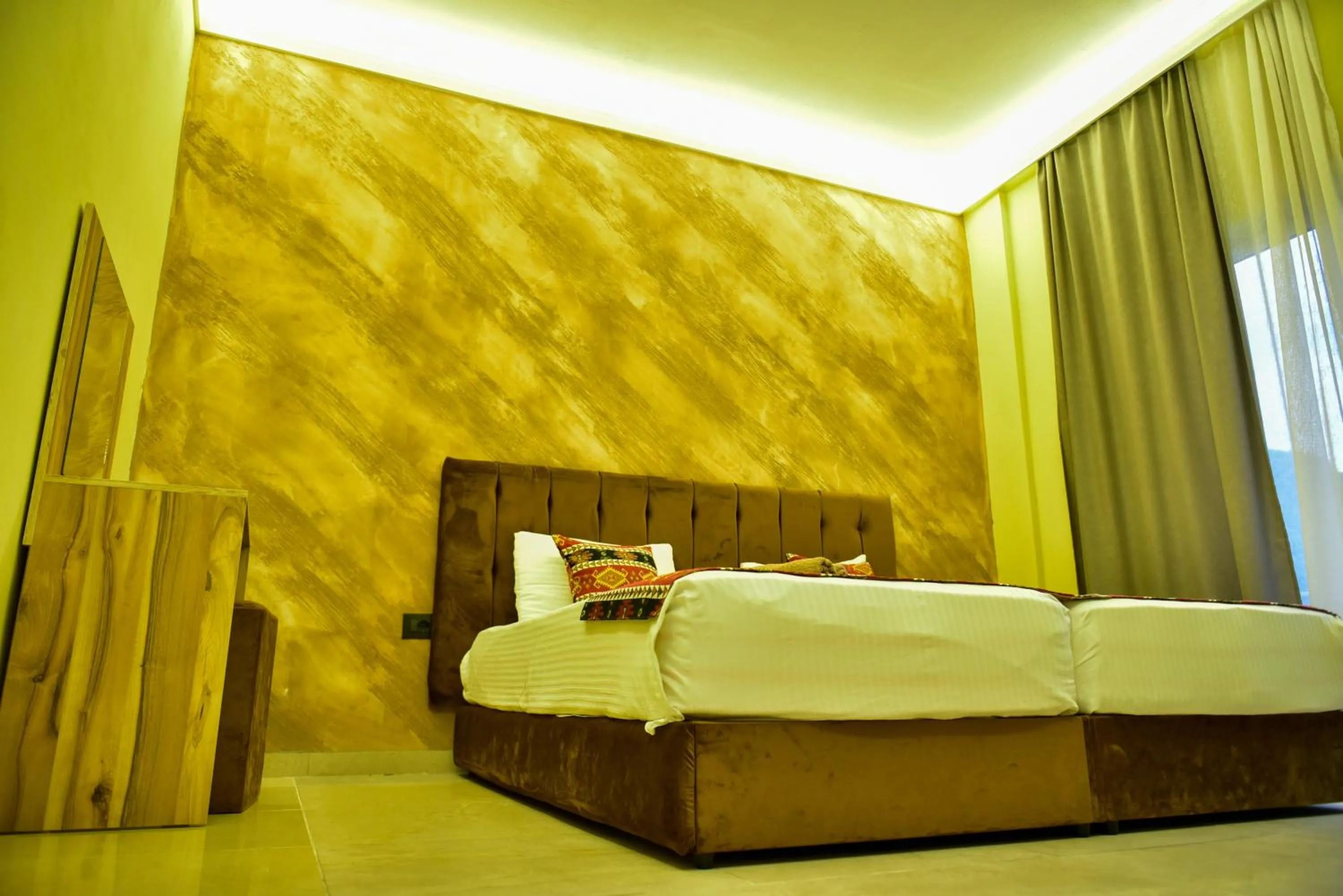 Bedroom, Bed in TE BUJTINA HOTEL- Cozy Stay with Traditional Breakfast Near Beach