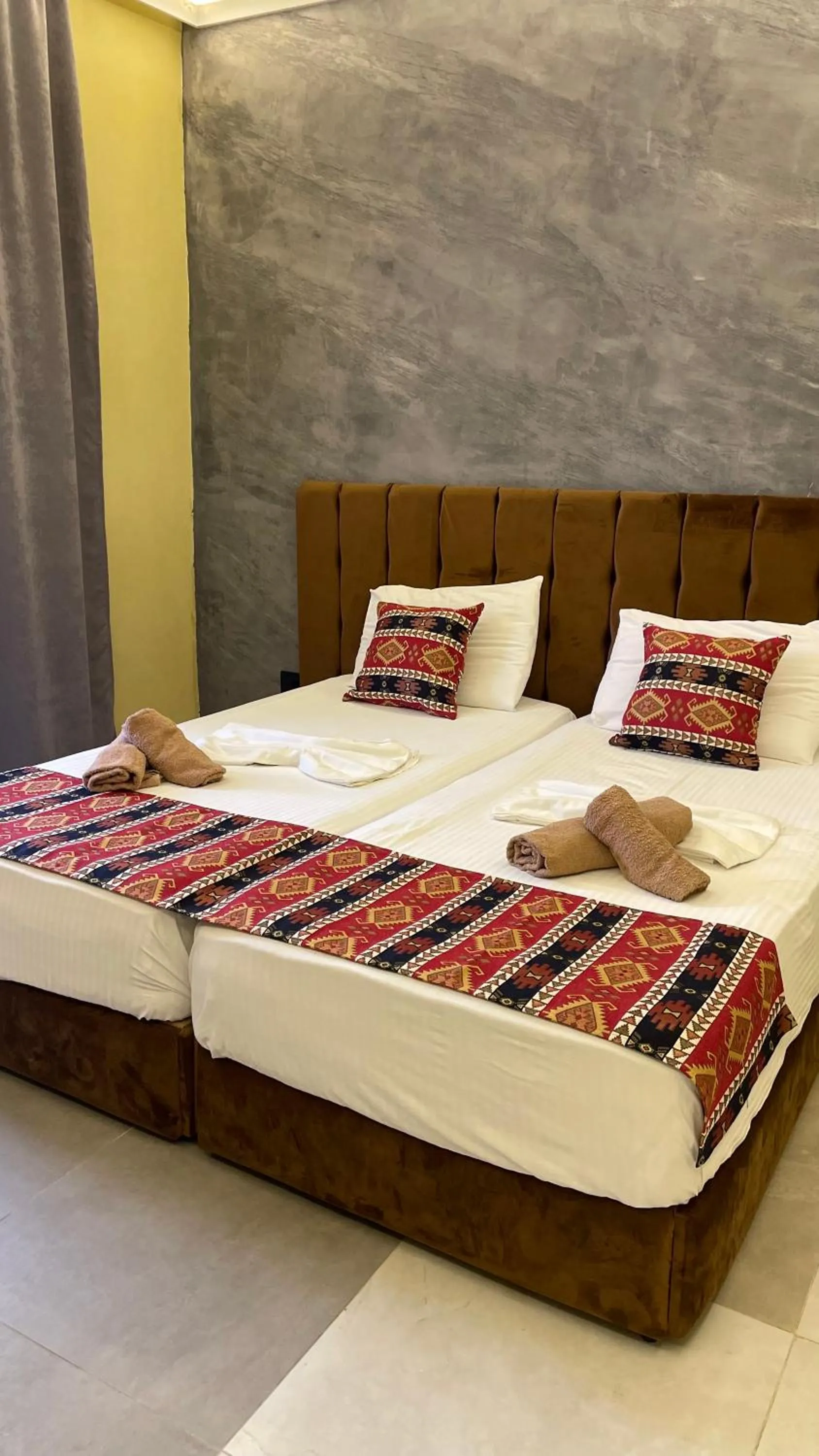Bedroom, Bed in TE BUJTINA HOTEL- Cozy Stay with Traditional Breakfast Near Beach
