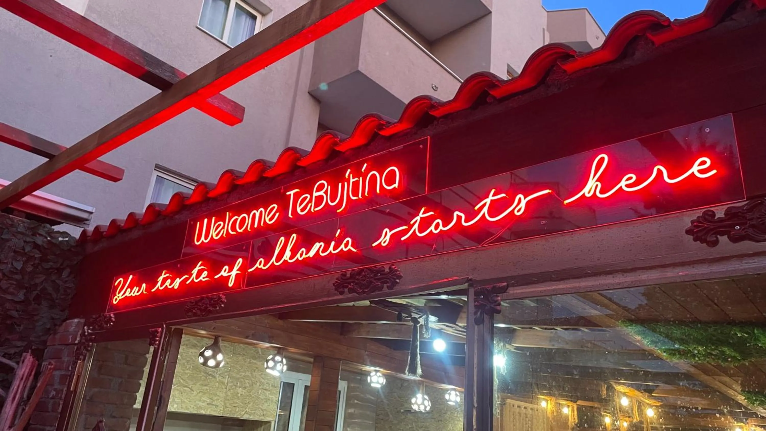 Property logo or sign in TE BUJTINA HOTEL- Cozy Stay with Traditional Breakfast Near Beach