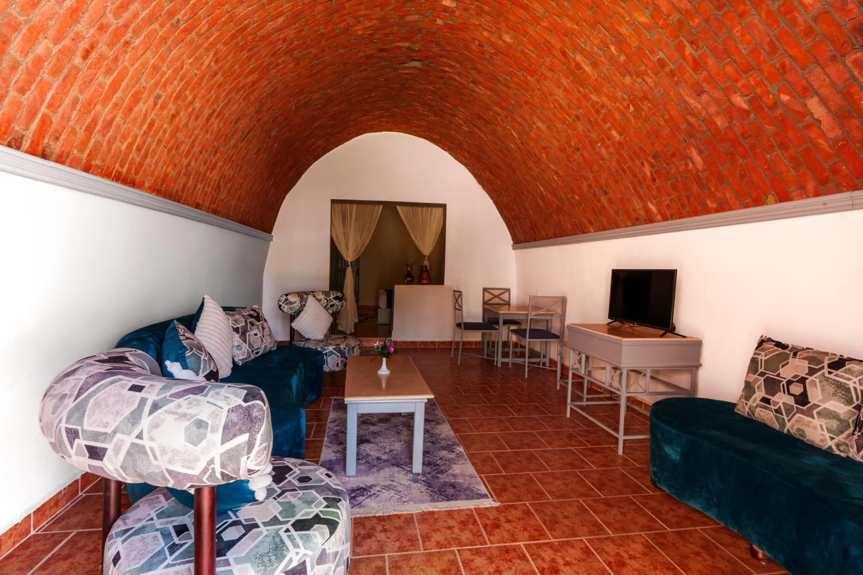 Seating area in Protels Crystal Beach Resort