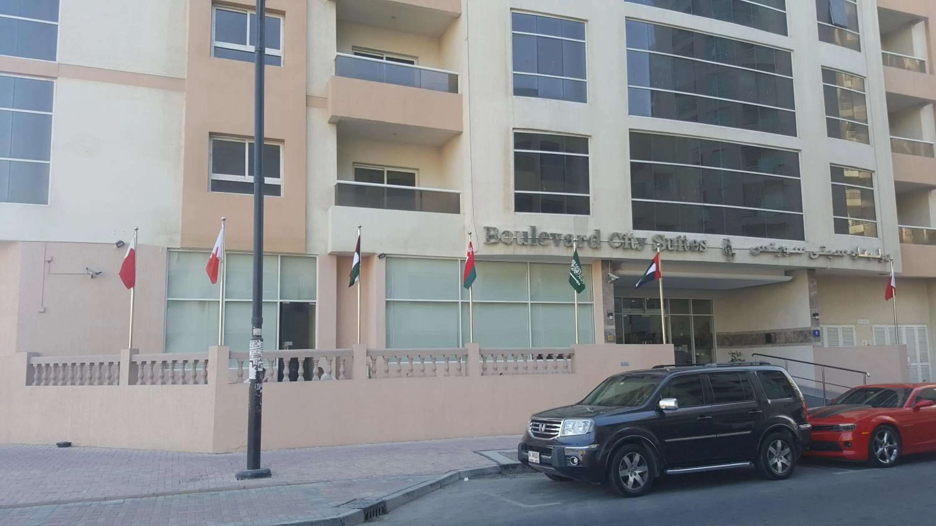 Property building in Boulevard City Suites Hotel Apartments