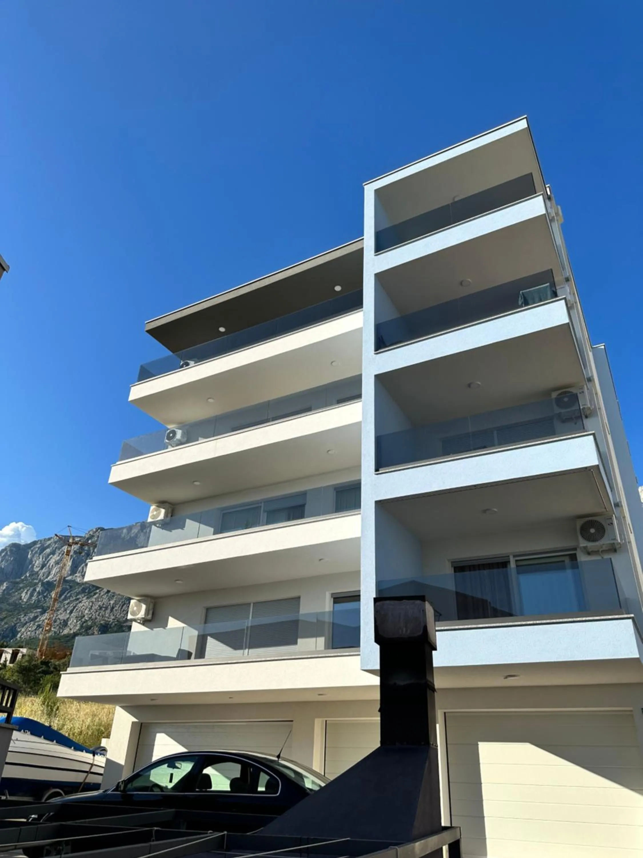 Property building in Luxury Sea View Apartment Levin