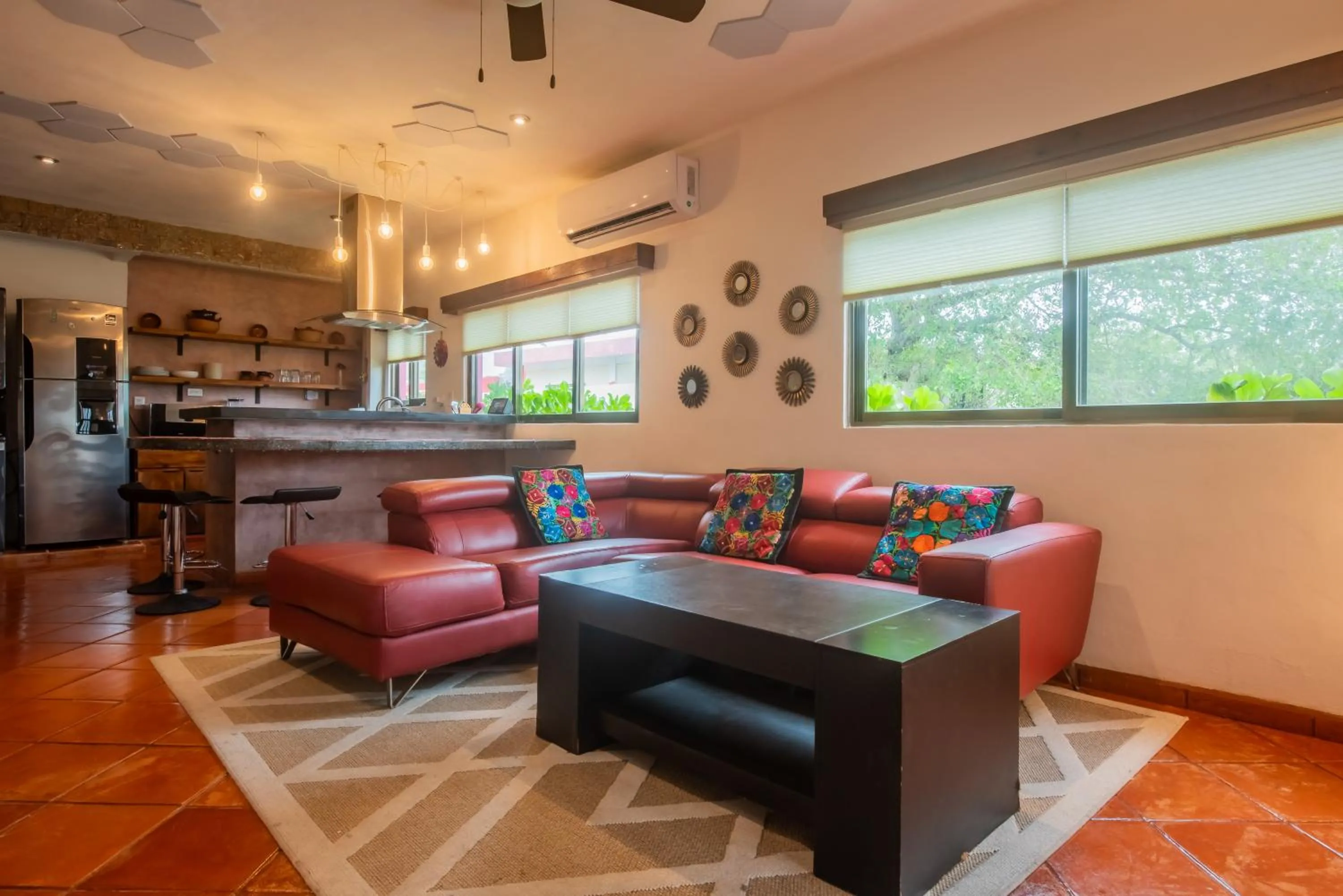 Seating area in Casa Bene Villas