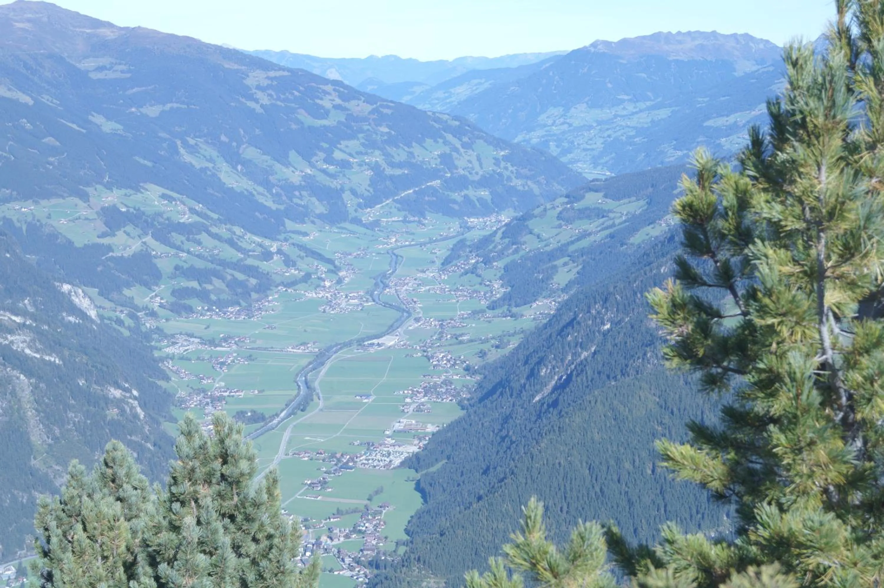 Natural landscape in Appartement Gästehaus Aloisia