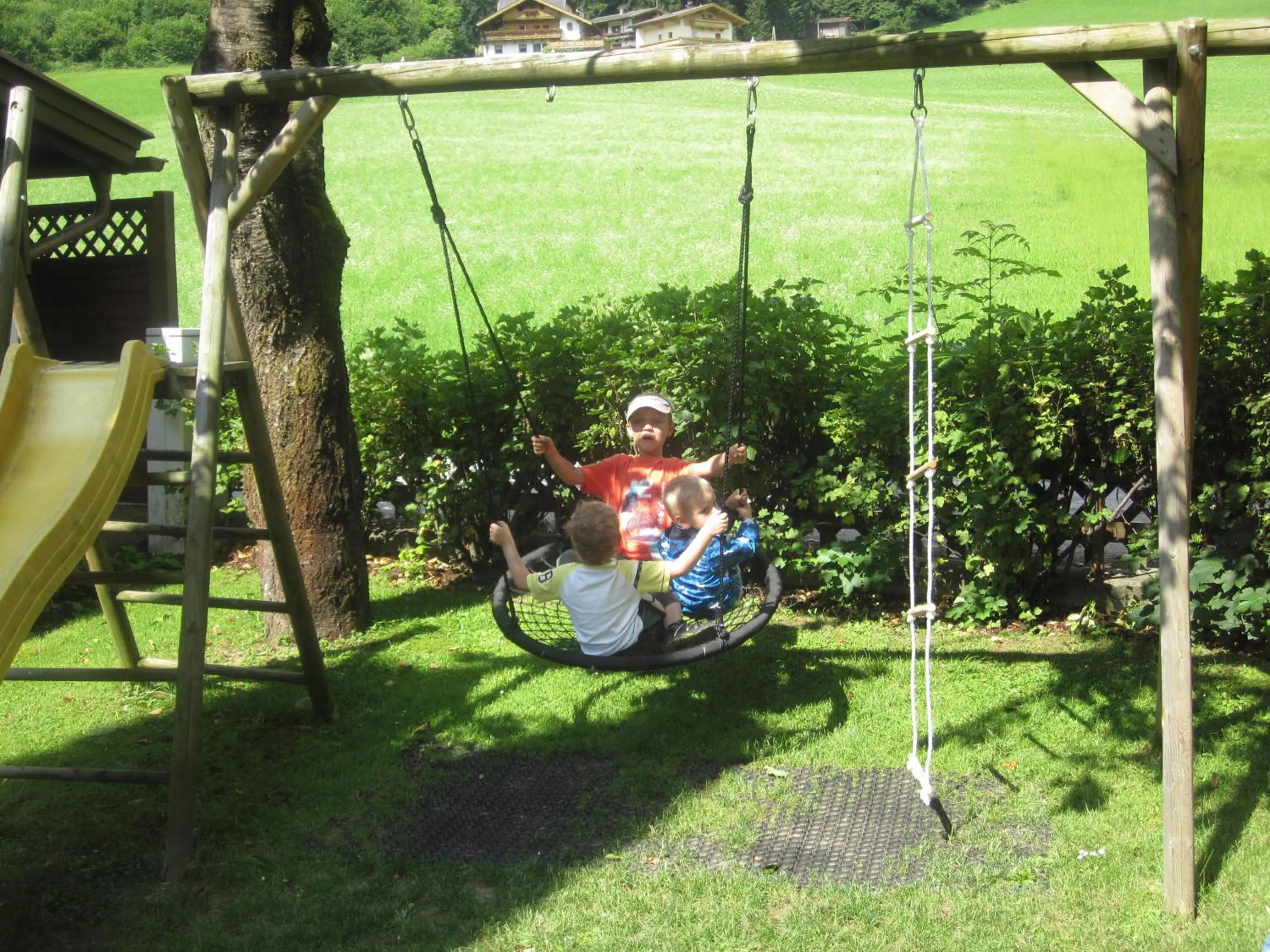 Children play ground in Appartement Gästehaus Aloisia
